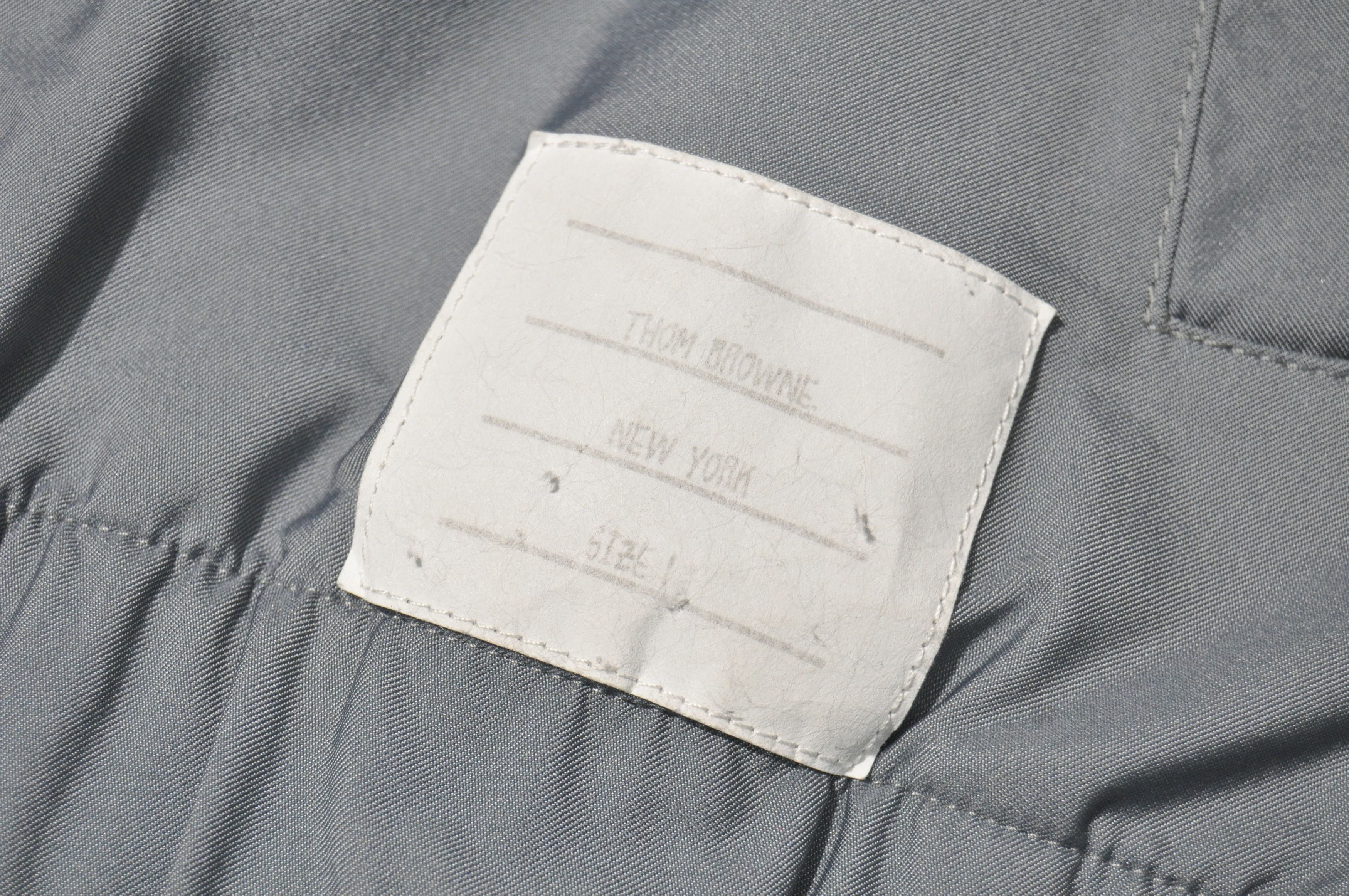 Thom Browne Thom Browne - 4-Bar Swim Tech Bomber Size US S / EU 44-46 / 1 - 8 Thumbnail