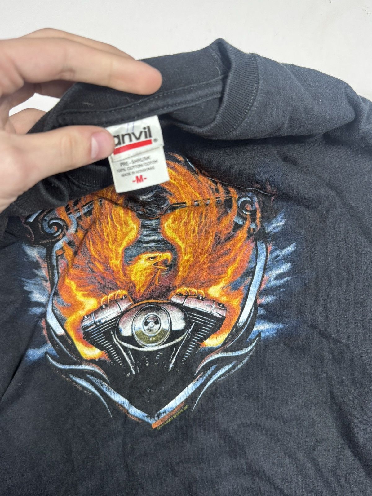 Anvil × Vintage Vintage anvil longsleeve Size US M / EU 48-50 / 2 - 2 Thumbnail