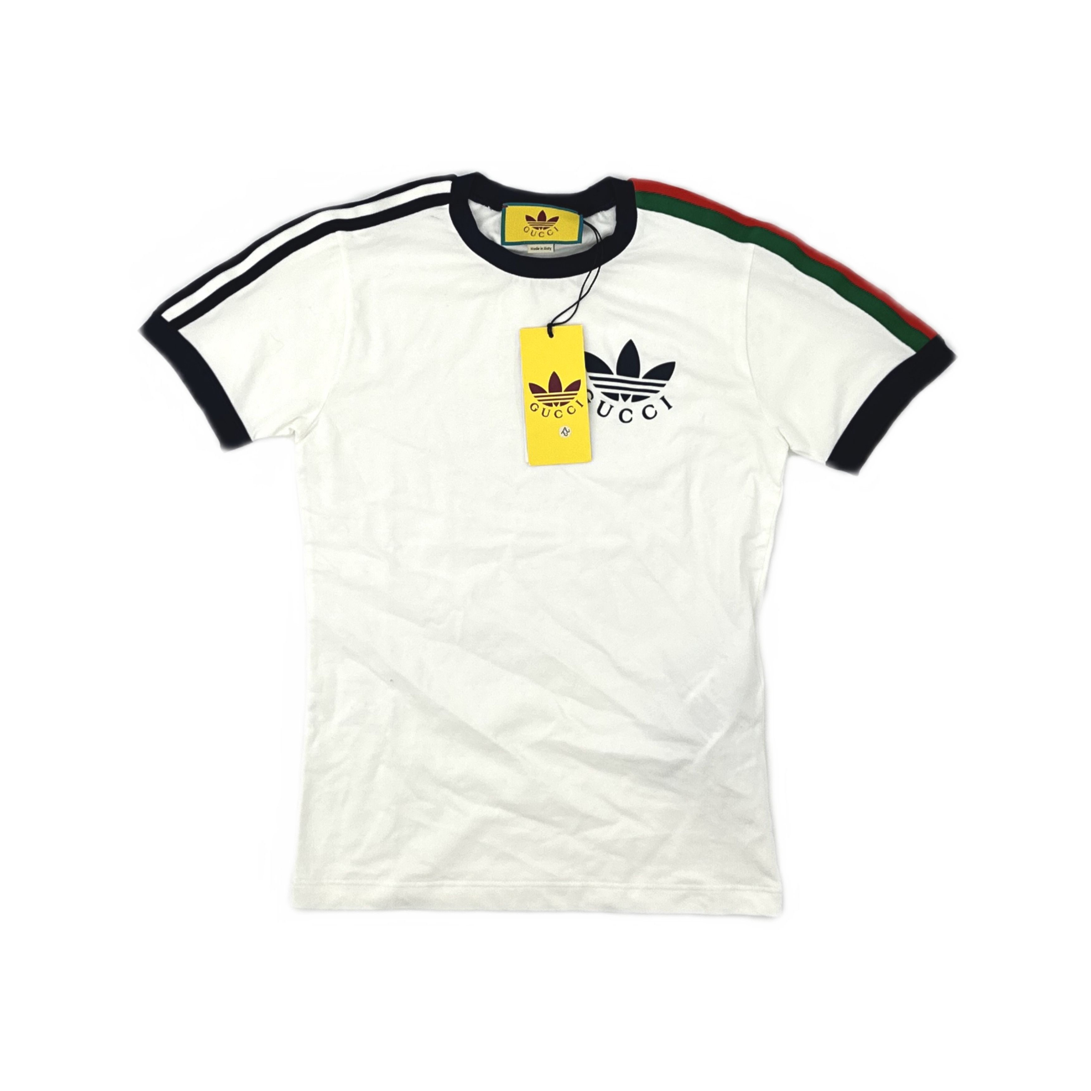 Gucci Gucci x adidas Trefoil Logo T-Shirt Size S Size US S / EU 44-46 / 1 - 1 Thumbnail