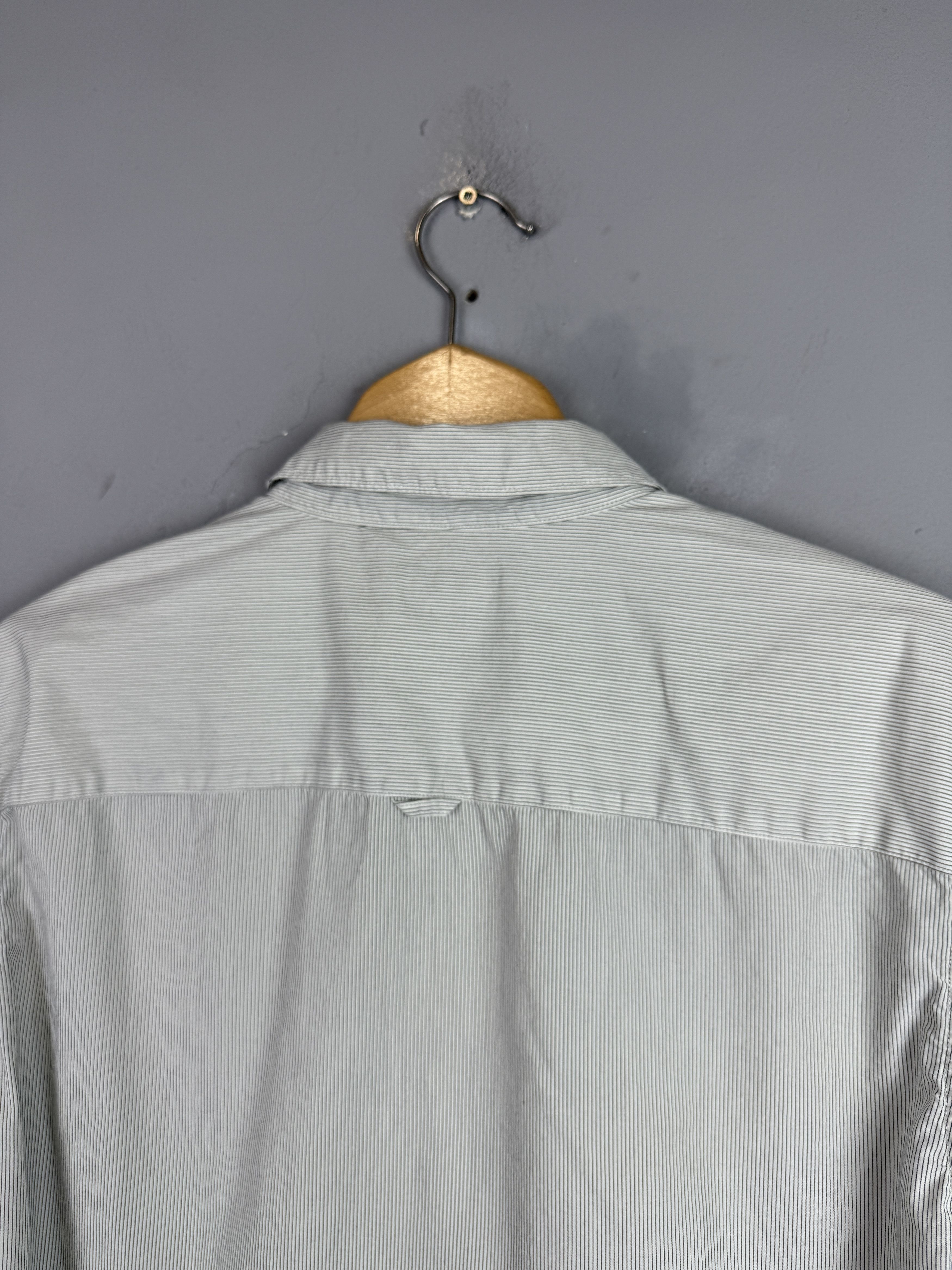 Allsaints × Flannel All Saints Shirt Pin Redondo Long Sleeve Striped Button Size US M / EU 48-50 / 2 - 6 Thumbnail