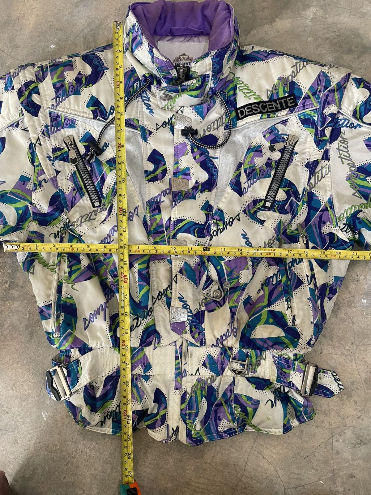 Descente × Vintage Vintage Descente allover print retro ski jacket Size US M / EU 48-50 / 2 - 11 Thumbnail