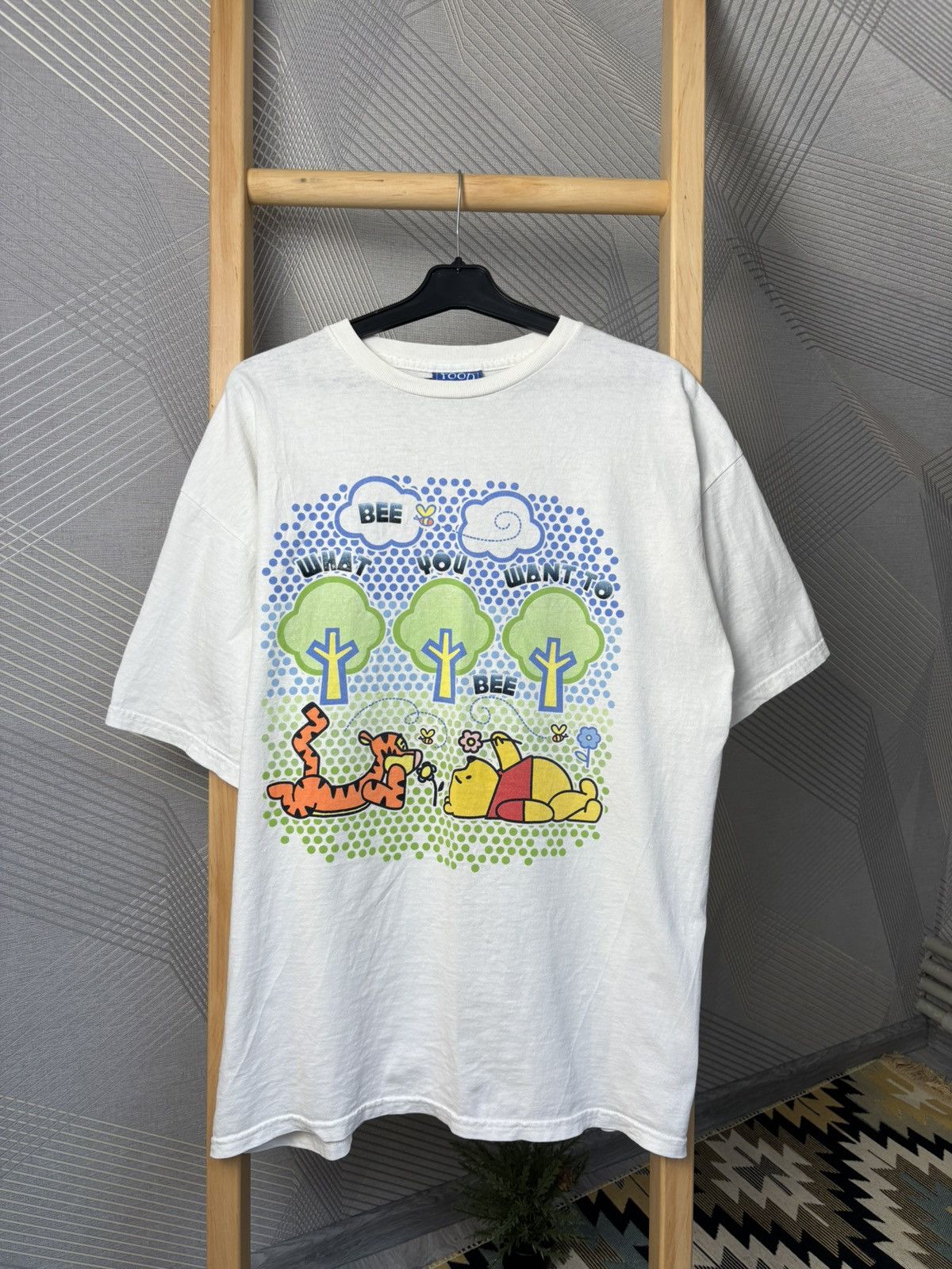 Cartoon Network RARE 90’s JERRY LEIGH DISNEY WINNIE THE POOH double sided Size US XL / EU 56 / 4 - 1 Thumbnail