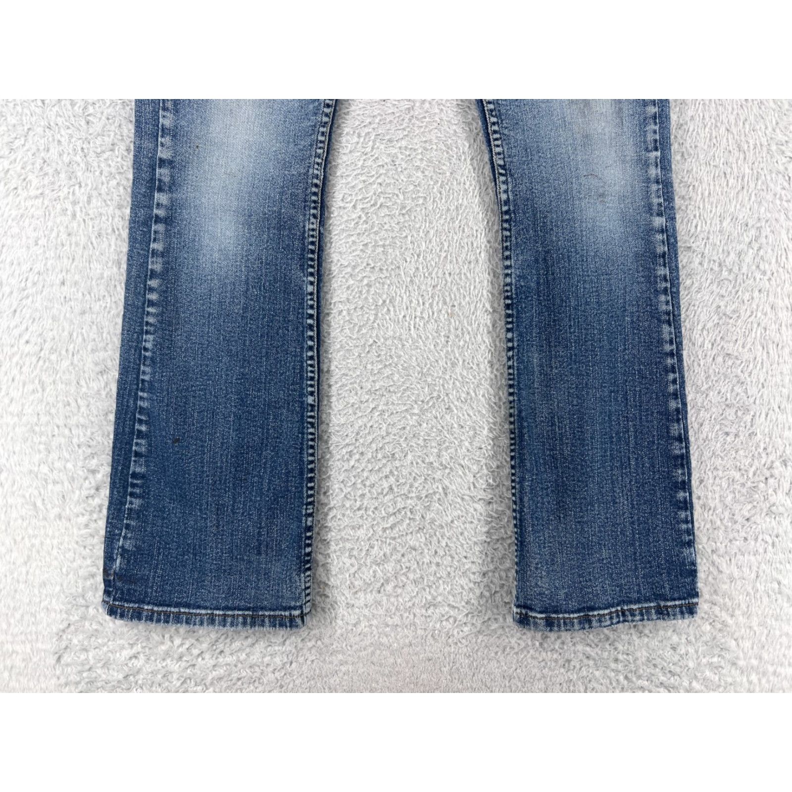 Silver Jeans Co. Silver Clothing Co Pants Womens 26 Blue Denim Medium Wash Bootcut Cotton Blend Size 26" / US 2 / IT 38 - 2 Thumbnail