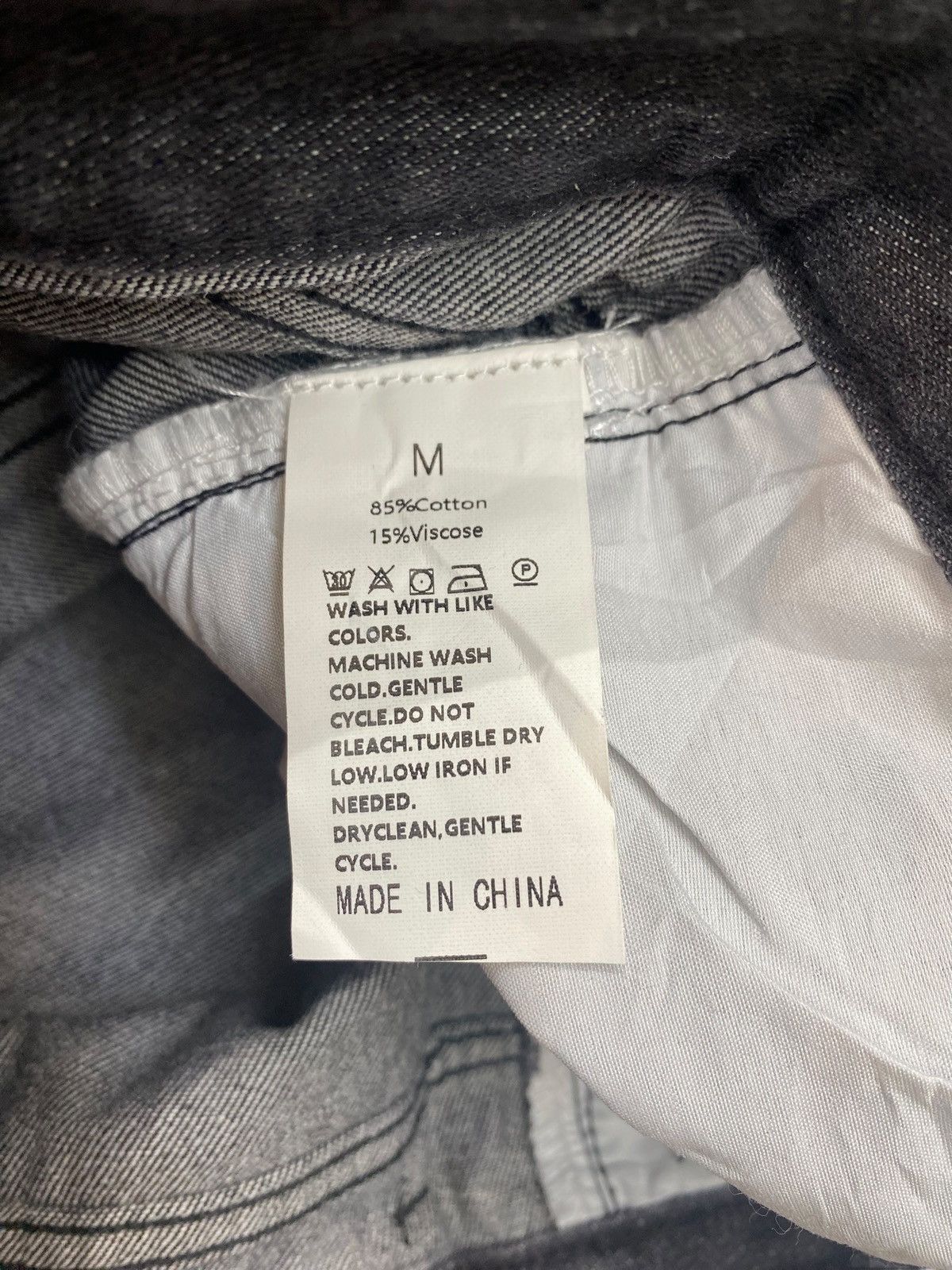 Japanese Brand Japanese Brand Black Wash Distressed Style Baggy Jeans Size US 28 / EU 44 - 13 Thumbnail