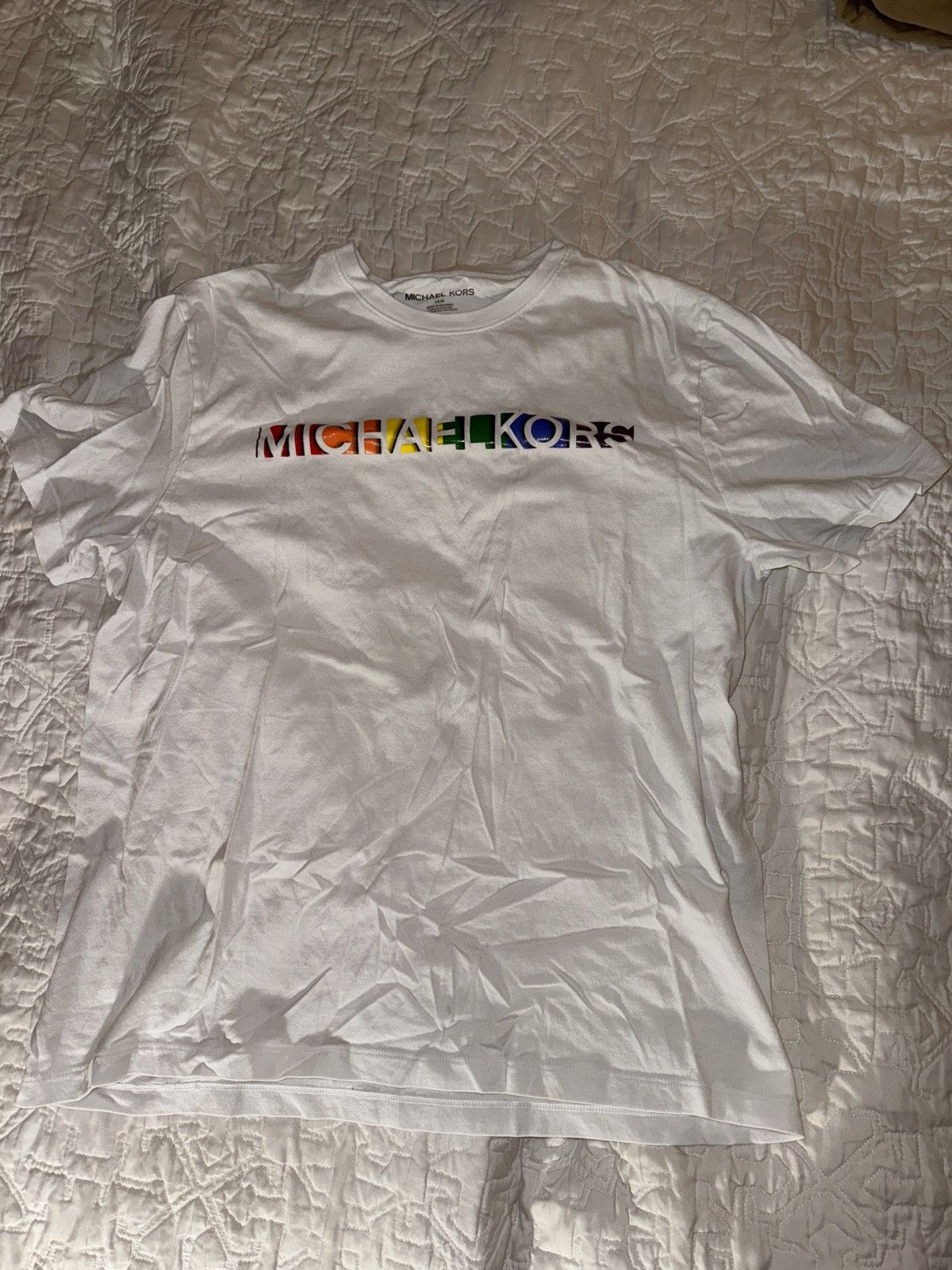 Designer × Michael Kors Michael Kors Rainbow logo Size US L / EU 52-54 / 3 - 2 Thumbnail