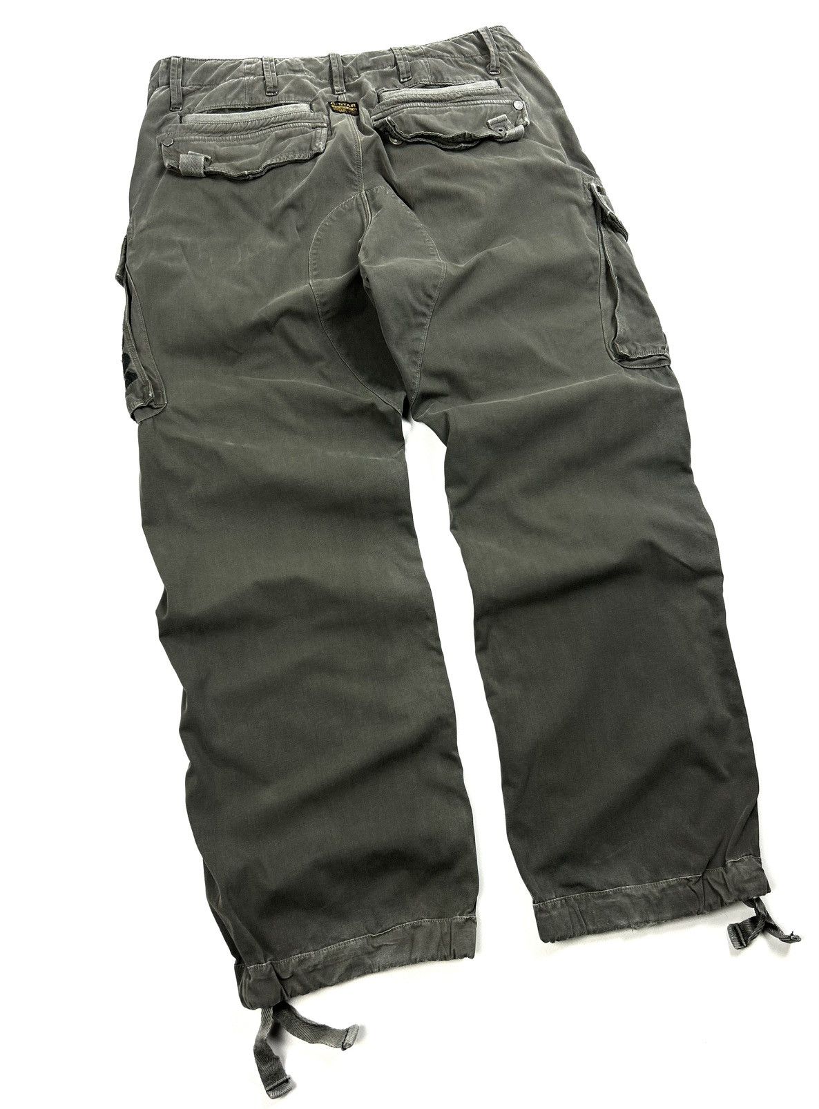 G-Star Vintage G-star Raw 3301 Cargo Pants Grey Japanese Y2K Size US 32 / EU 48 - 6 Thumbnail