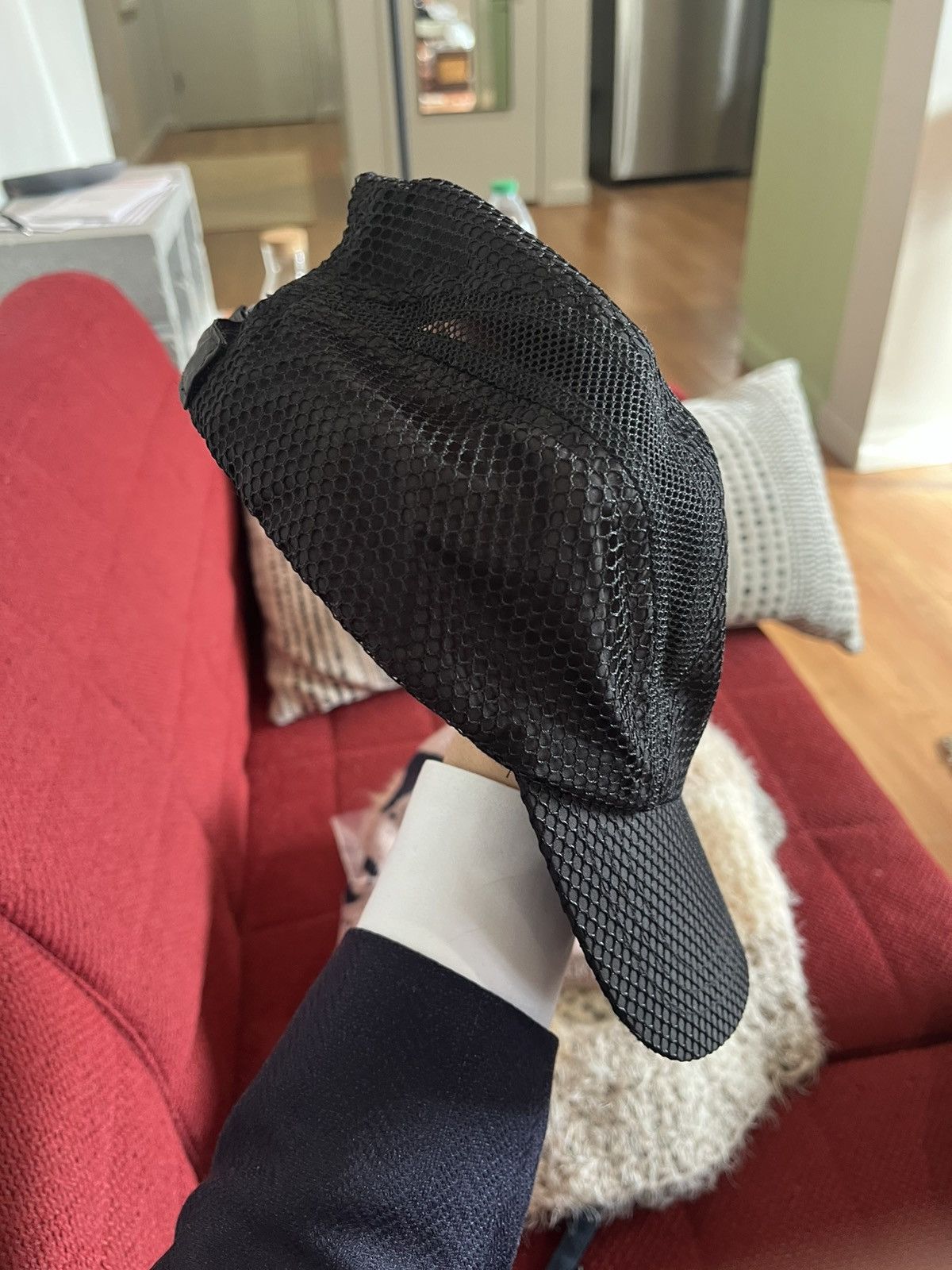 Handmade good manners mesh hat Size ONE SIZE - 2 Thumbnail