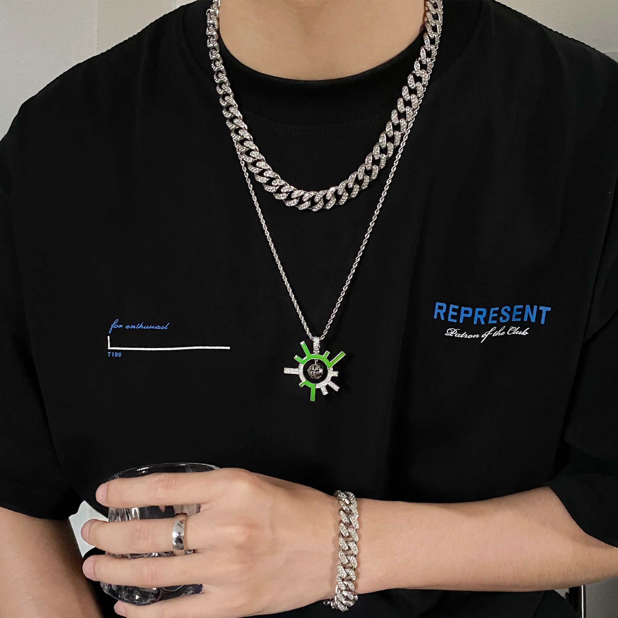 Other Crazy STEAL! Y2K Chains Necklace Chain Size ONE SIZE - 4 Thumbnail