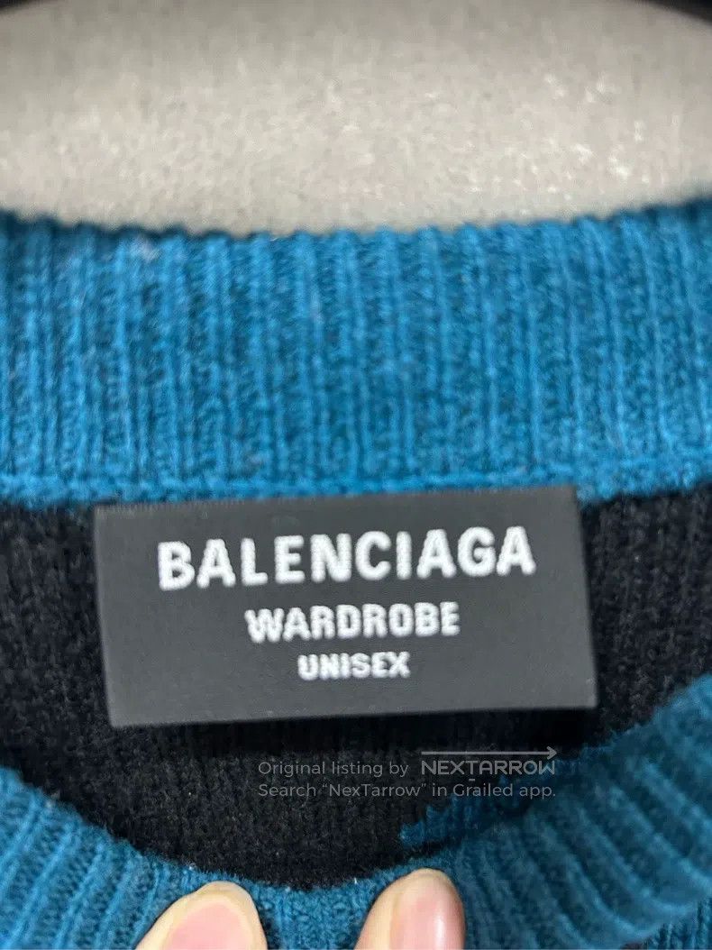 Balenciaga Balenciaga Barrage Full Logo Sweater Size US S / EU 44-46 / 1 - 2 Thumbnail
