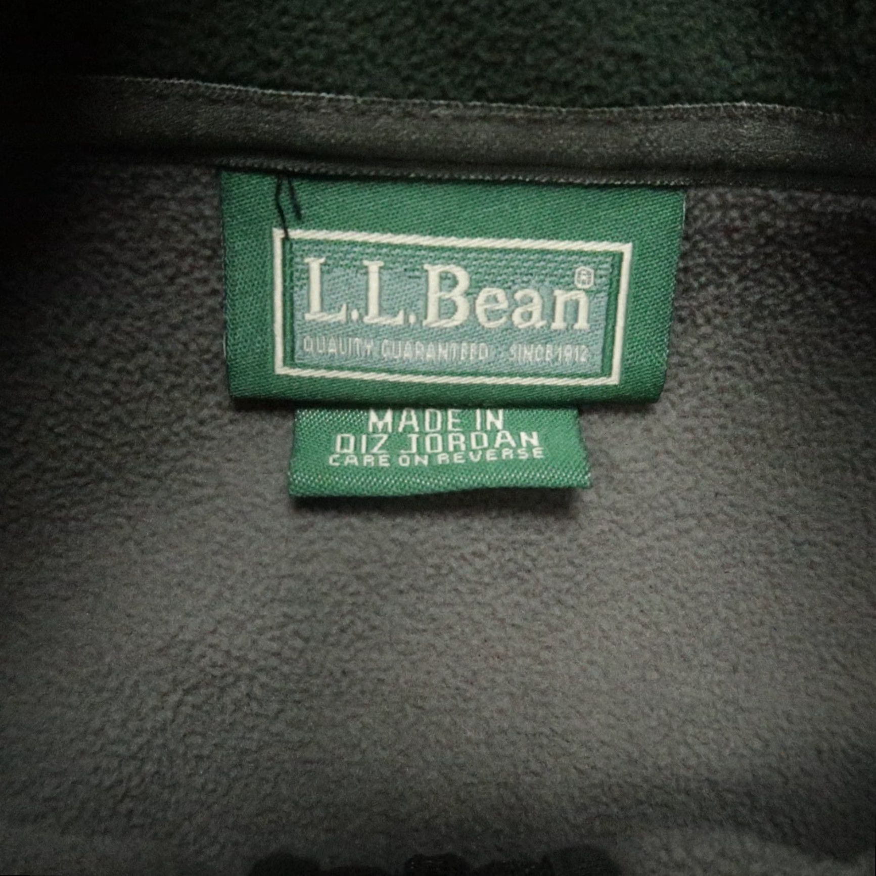 Vintage VINTAGE L.L. Bean Vest Men XL Green Fleece Zip Pockets Size US XL / EU 56 / 4 - 3 Thumbnail