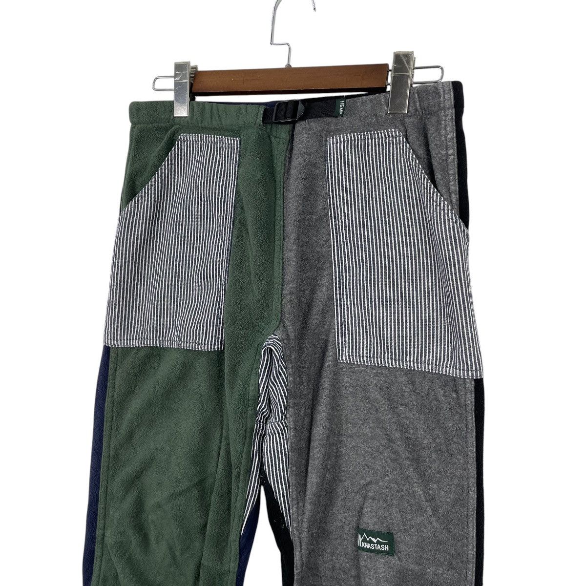 Manastash Manatash Mountain Multicolor Fleece Hemp Pants Size US 34 / EU 50 - 4 Thumbnail