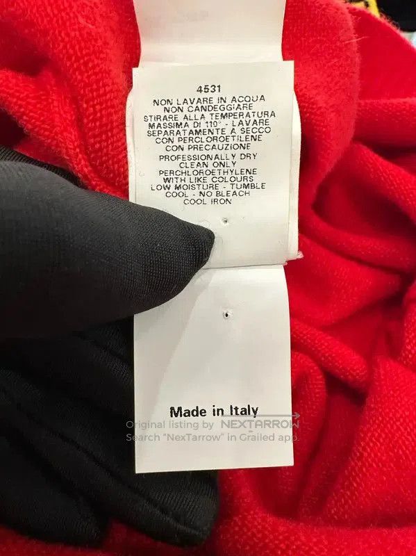 Moschino Moschino Red Wool Women’s Sleeveless Top . Size M / US 6-8 / IT 42-44 - 8 Thumbnail