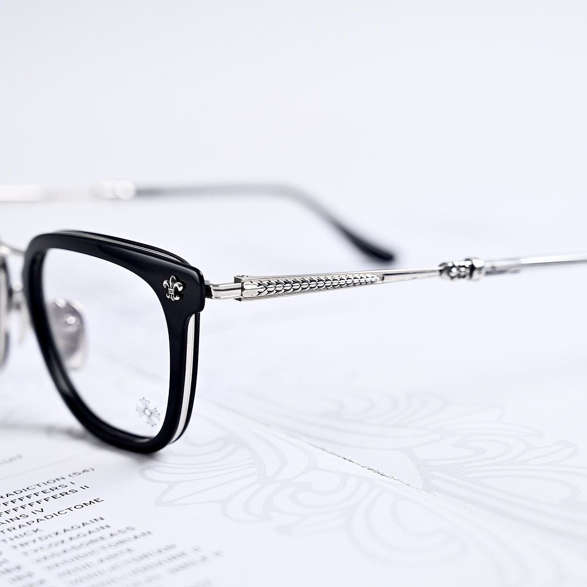 Chrome Hearts CHROME HEARTS STRAPADICTOME GLASSES Size ONE SIZE - 5 Thumbnail