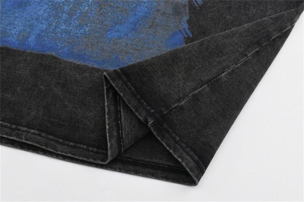 Vintage Men's Vintage Washed Distressed T-Shirt with Cartoon Print Size US L / EU 52-54 / 3 - 5 Thumbnail