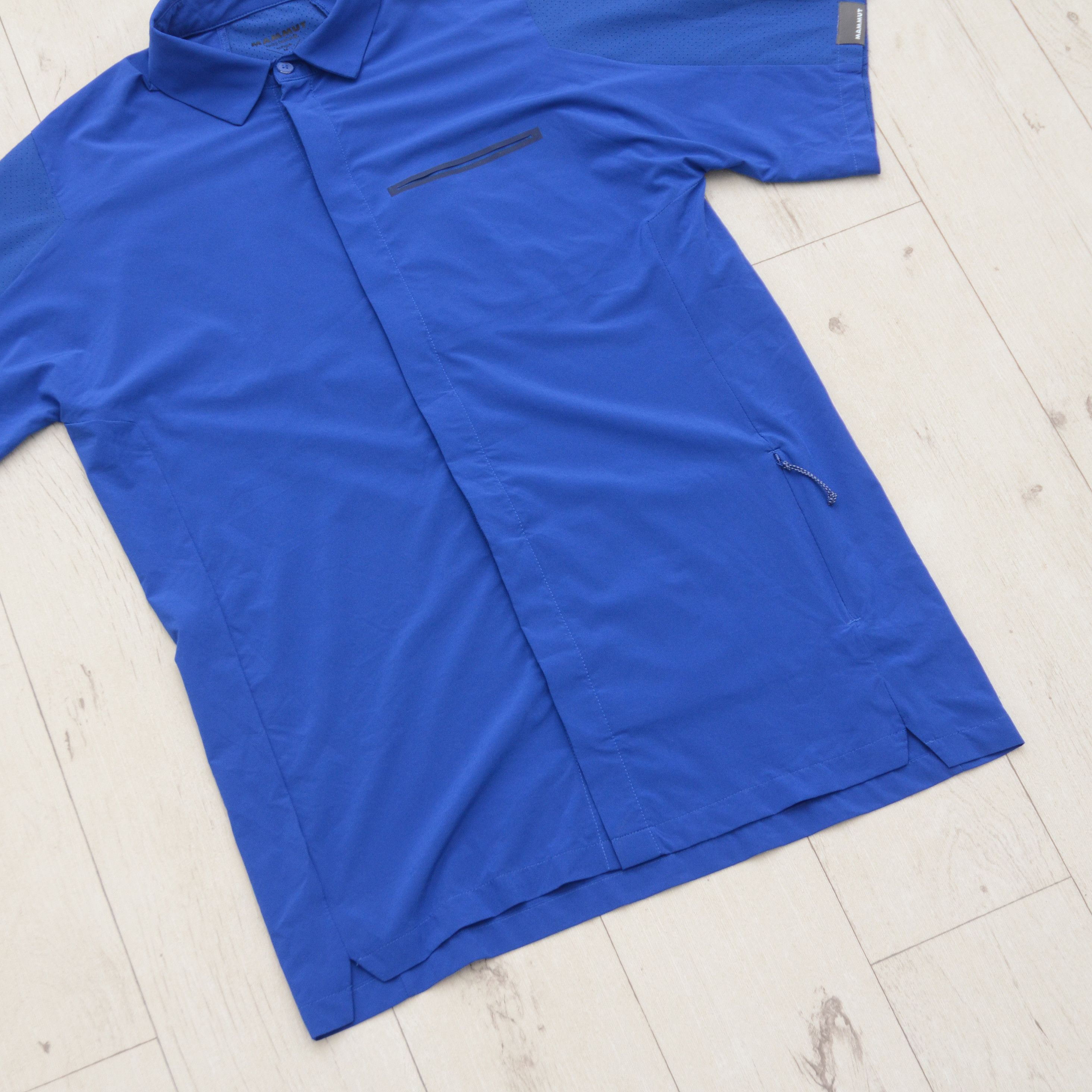 Mammut MAMMUT Crashiano Shirt SS19 Bright Blue Lightweight Outdoor Size US M / EU 48-50 / 2 - 5 Thumbnail