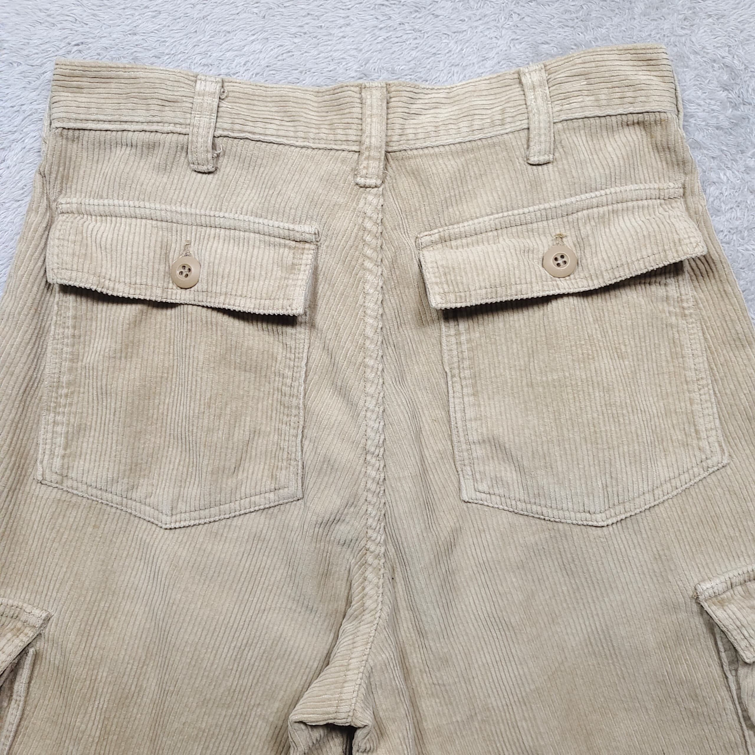 Schott Vintage Schott NYC Corduroy Cargo Shorts Size US 30 / EU 46 - 8 Thumbnail