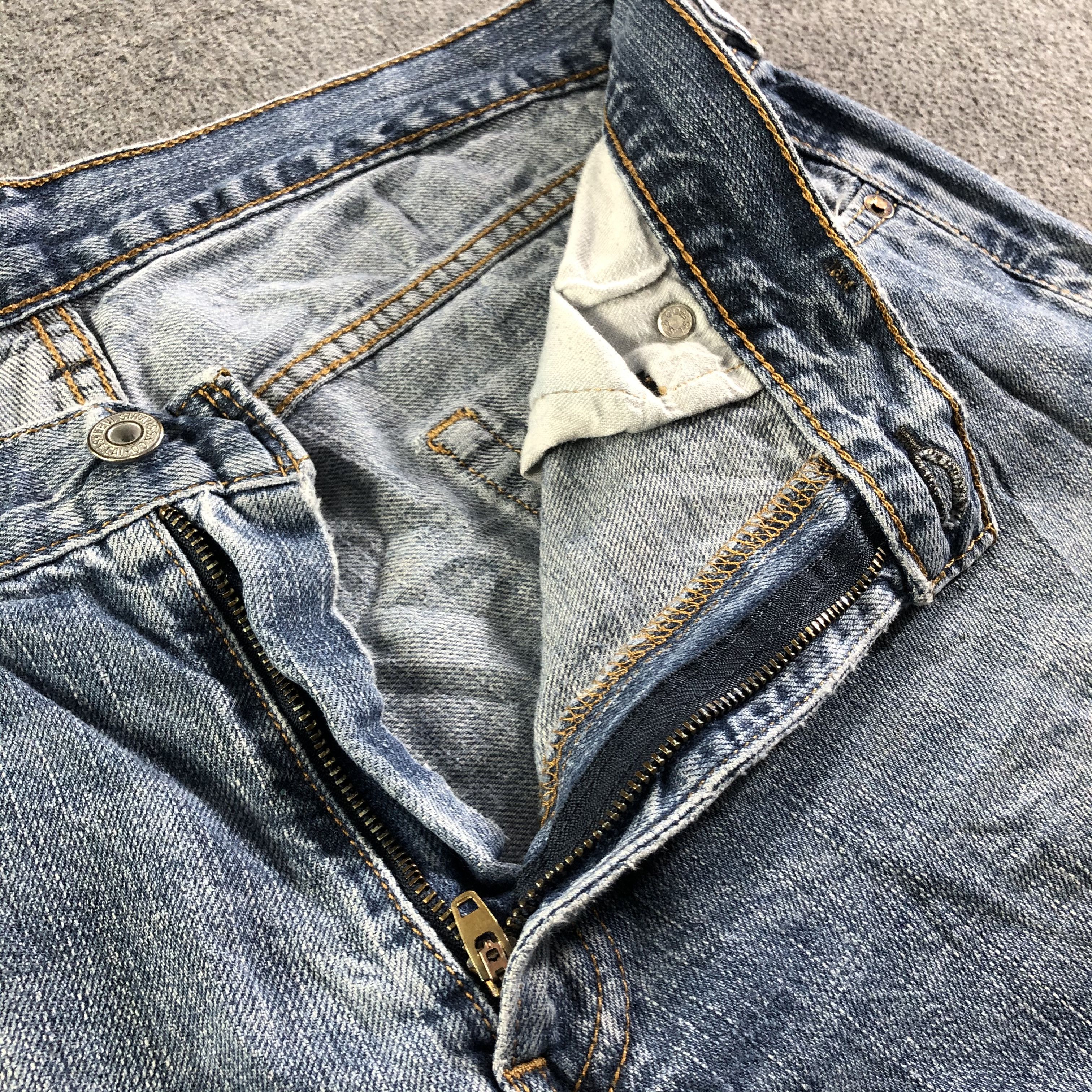 Levi's Vintage Blue Wash Levis 559 Jeans-J4307 Size US 36 / EU 52 - 8 Thumbnail
