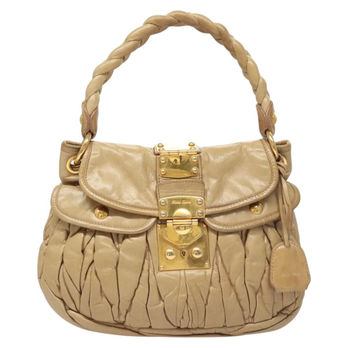 Miu Miu Miu Miu Coffer handbag Size ONE SIZE - 1 Thumbnail