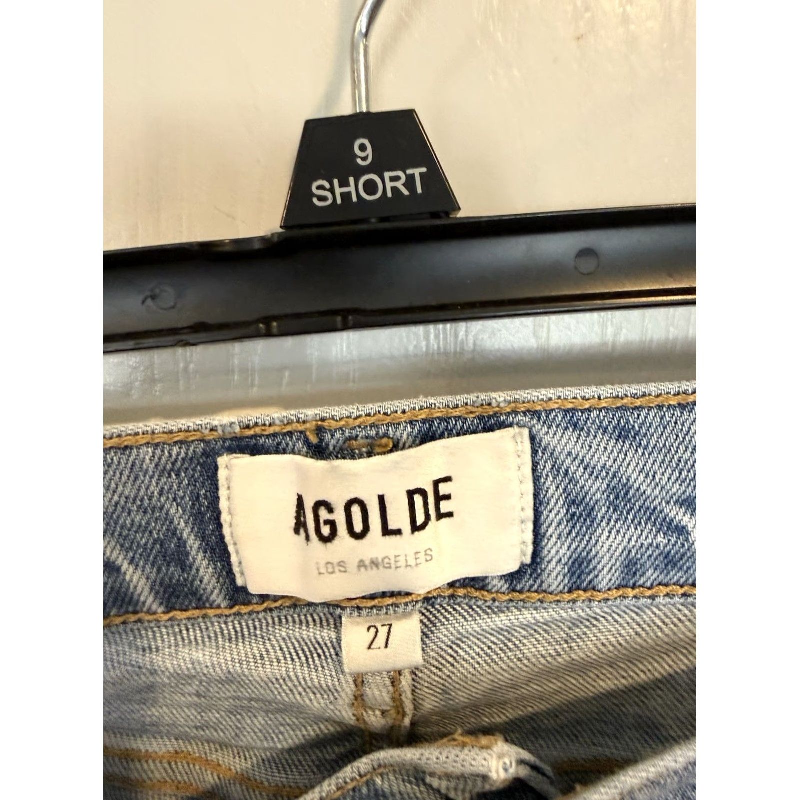 Agolde VINTAGE AGOLDE Sophie classic distressed knee skinny jeans light blue wash sz 27 Womens Jeans 27 blue distressed Size 27" / US 4 / IT 40 - 2 Thumbnail