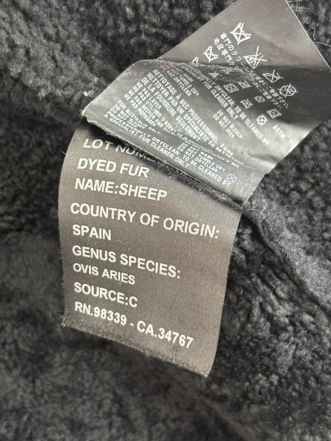 Prada AW2006 Prada Black Sheep Fur Suede Jacket Size US M / EU 48-50 / 2 - 11 Thumbnail