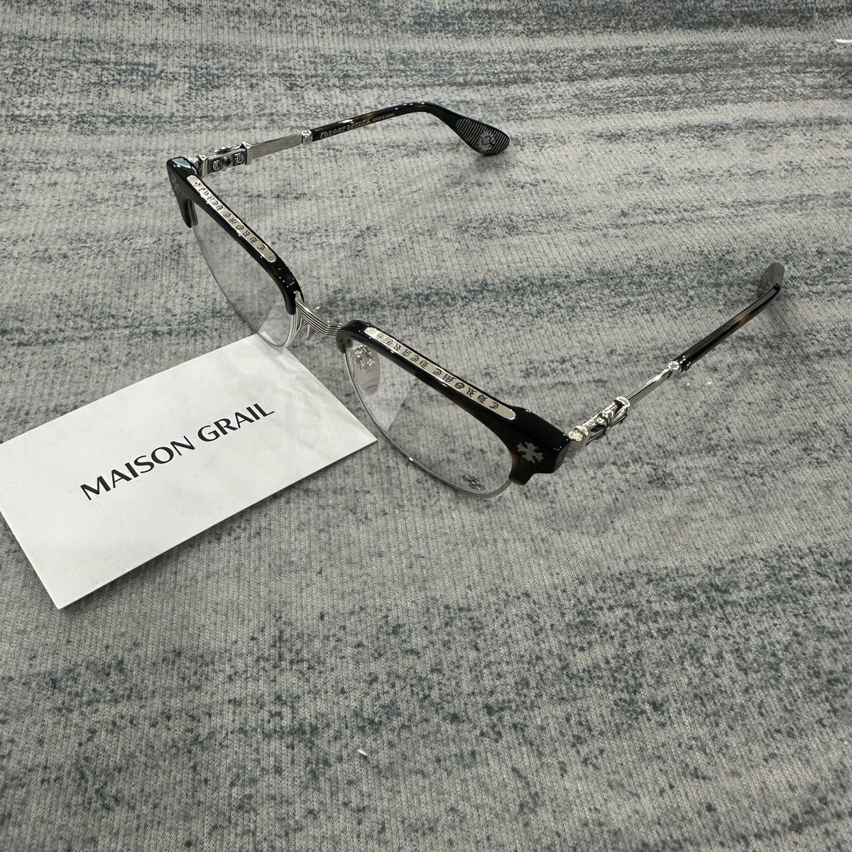 Chrome Hearts CHROME HEARTS BONENNOISSEUR II EYEGLASSES Size ONE SIZE - 3 Thumbnail