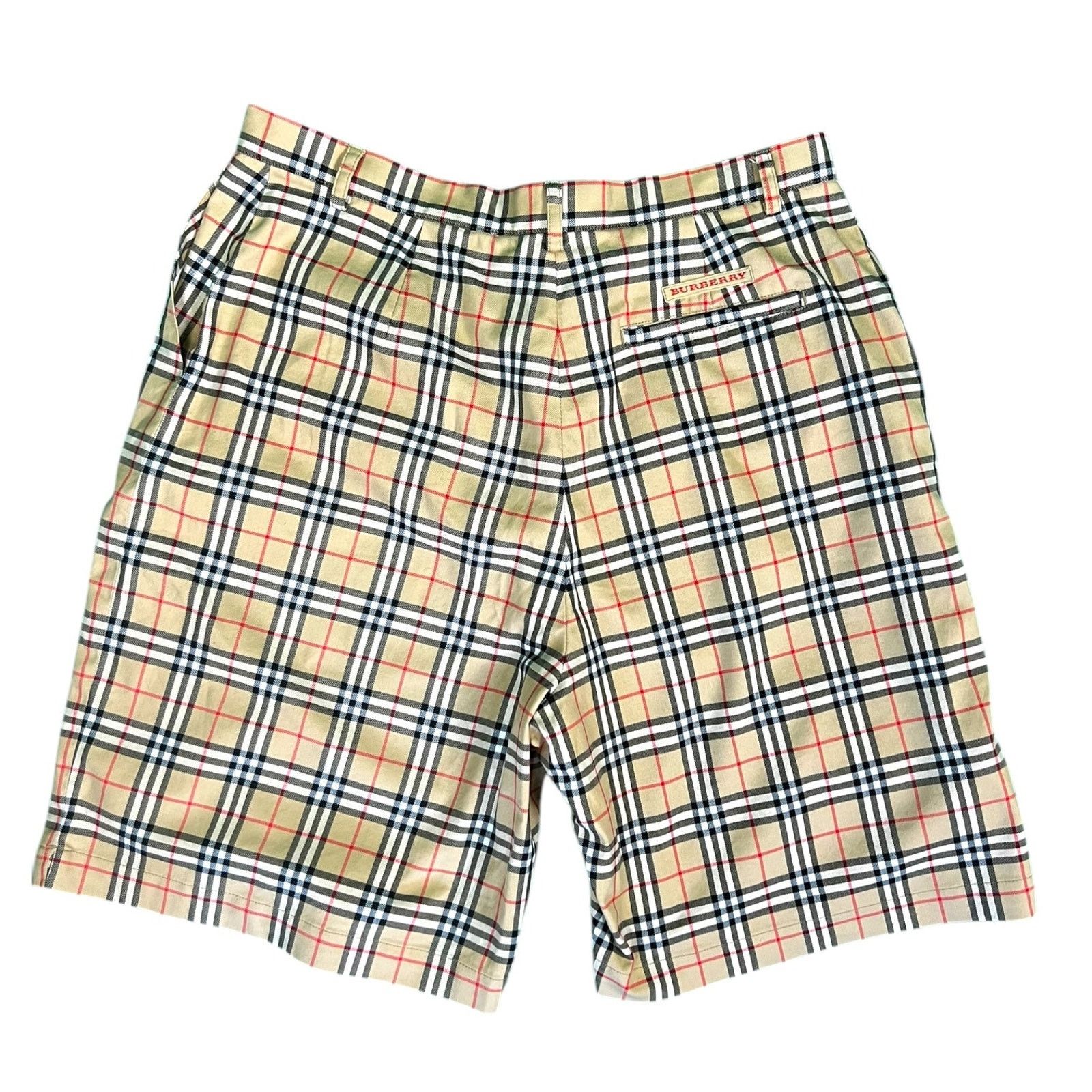 Burberry Vintage 90s Burberry Golf Nova Check Shorts Women - Size 8 Size 30" / US 8 / IT 44 - 2 Thumbnail