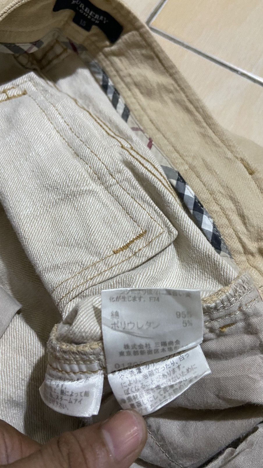 Burberry Vintage Burberry London Jeans Size US 32 / EU 48 - 6 Thumbnail