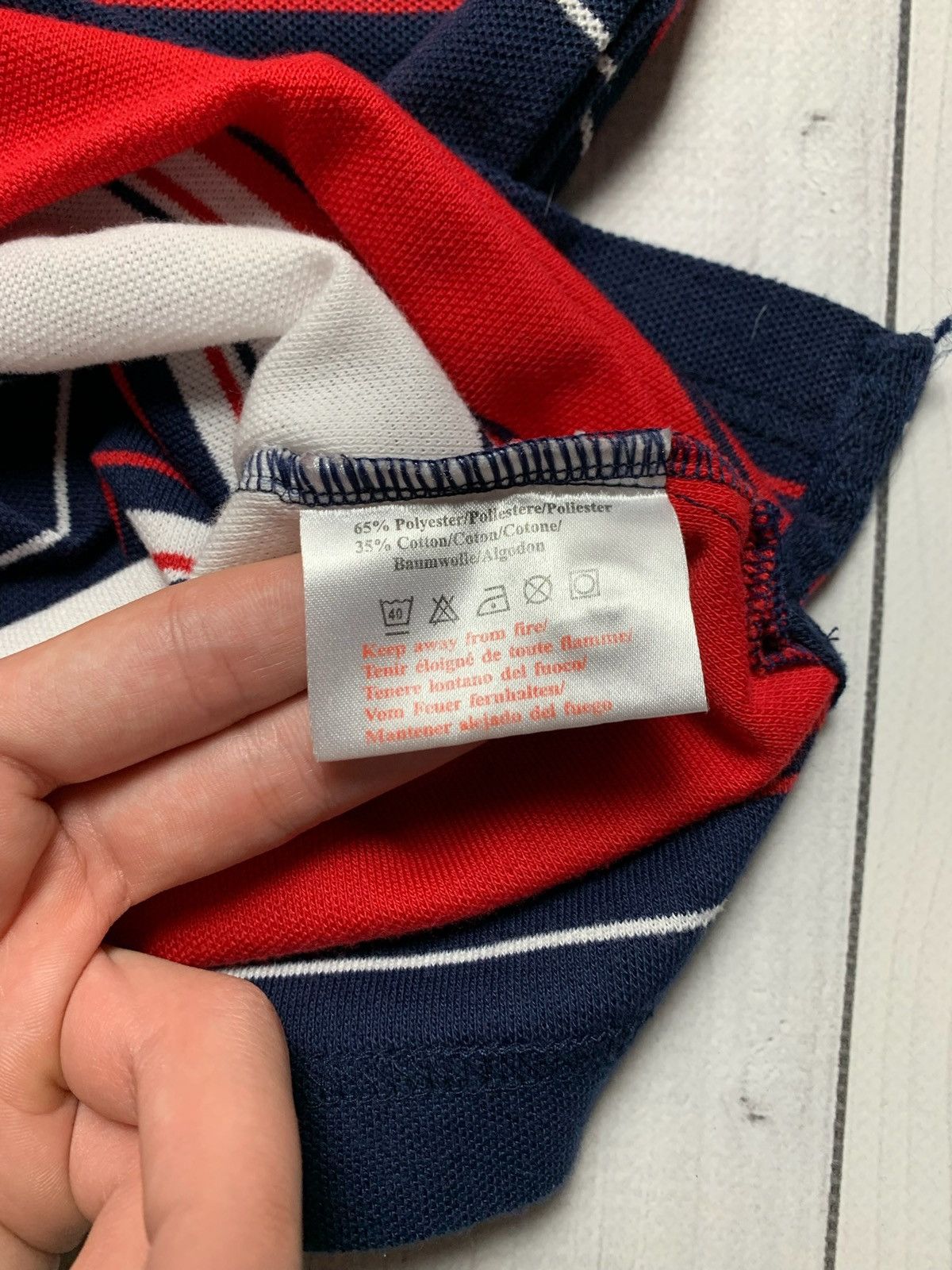 Umbro × Vintage Vintage Umbro striped polo rare size L Pro Training Size US L / EU 52-54 / 3 - 6 Thumbnail
