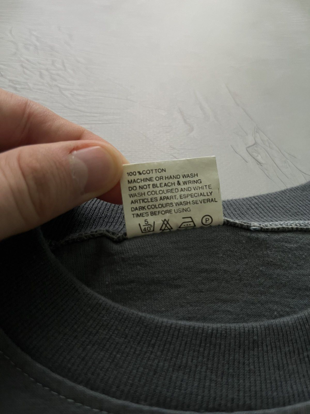 Other Vintage Luxury Paris Boutique Tee Gray Cotton Size US M / EU 48-50 / 2 - 6 Thumbnail