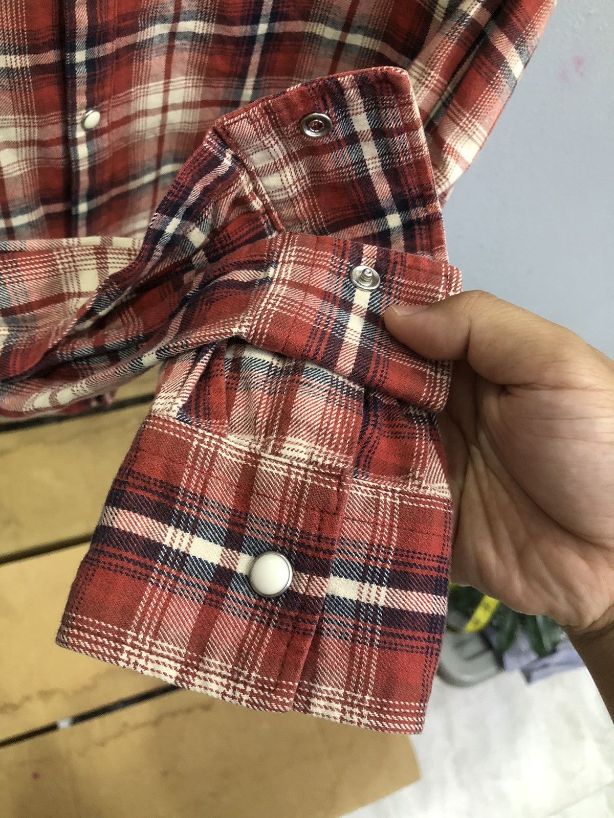 PPFM PPFM TopDollar 30 Pearl Snap Flannel Japan Size US S / EU 44-46 / 1 - 5 Thumbnail