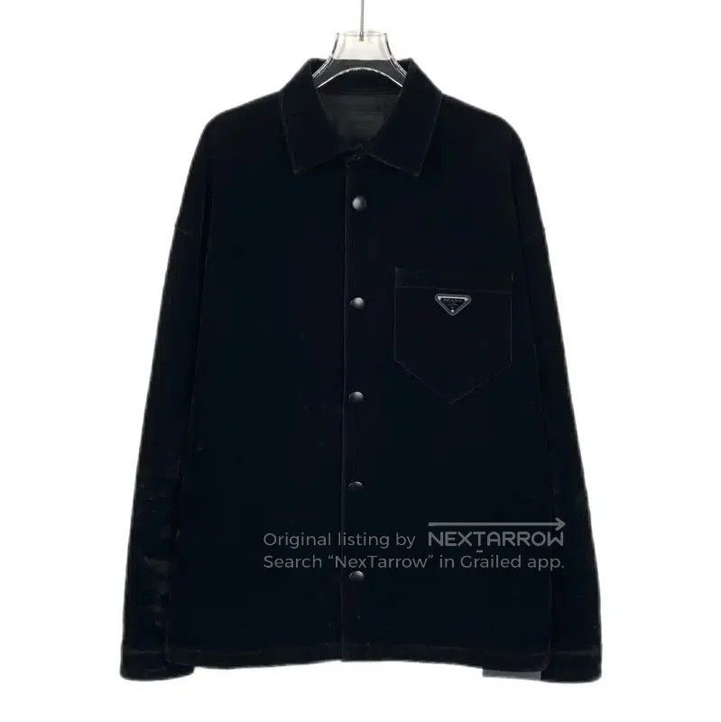 Prada Black Men's Outerwear Jacket.