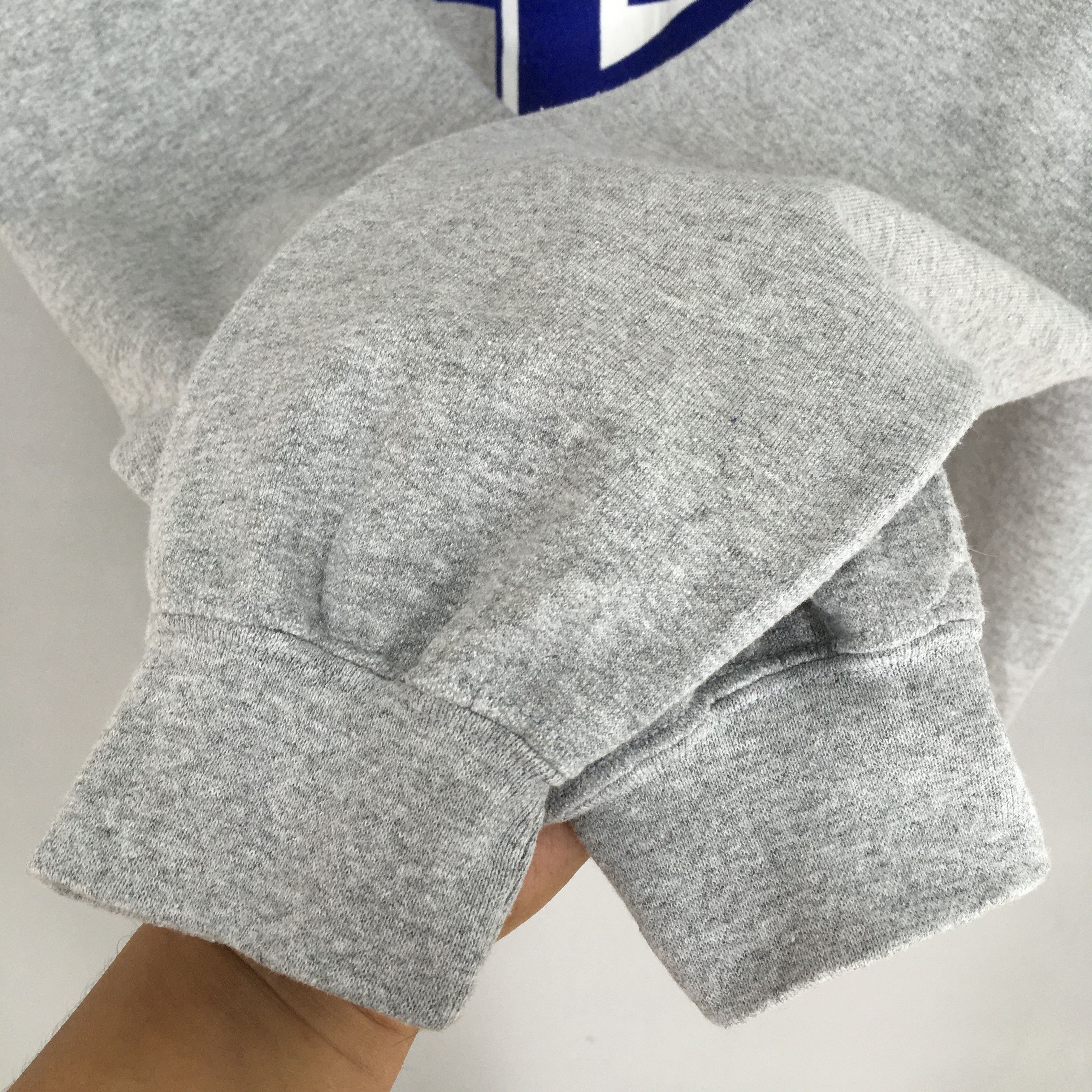 NCAA × Vintage Vintage University of Kansas KU Ncaa Gray Sweatshirt Medium Size US M / EU 48-50 / 2 - 5 Thumbnail