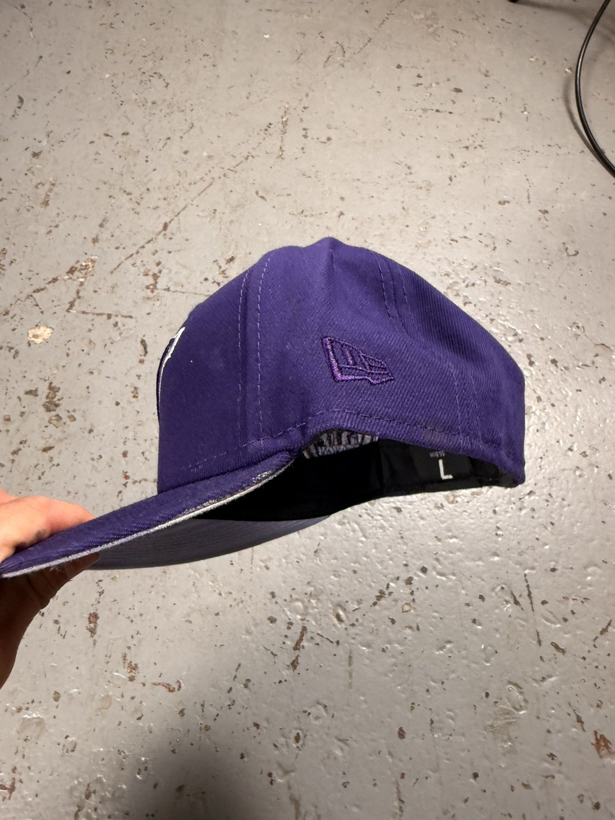 New Era Retro Purple Toronto Blue Jays Fitted Hat Size ONE SIZE - 7 Thumbnail