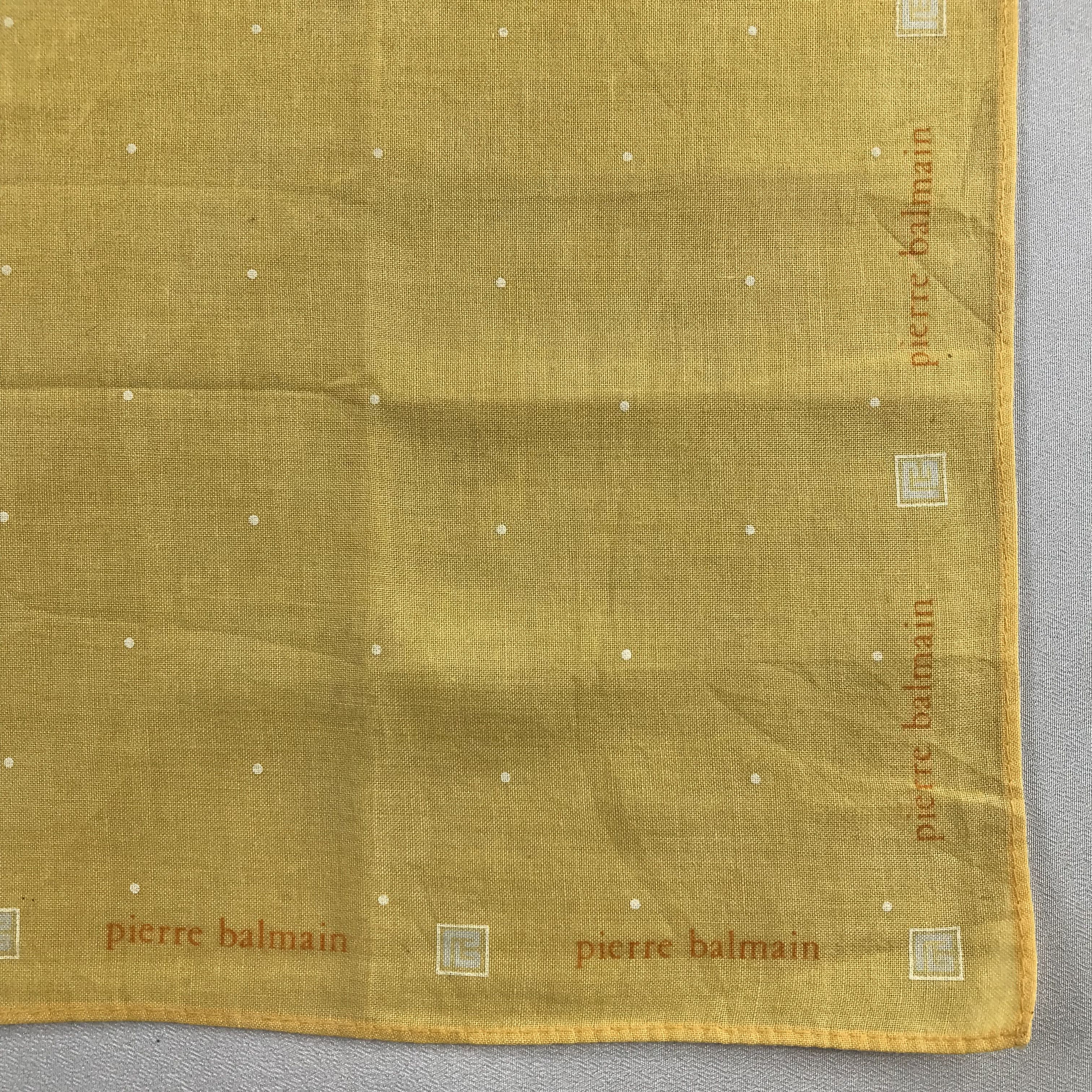 Pierre Balmain Pierre Balmain Handkerchief / Bandana / Neckerchief C768 Size ONE SIZE - 5 Thumbnail