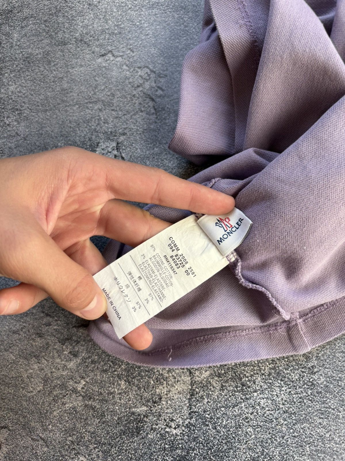 Moncler Moncler Luxury Woman’s Purple Polo Button Up Size S / US 4 / IT 40 - 11 Thumbnail