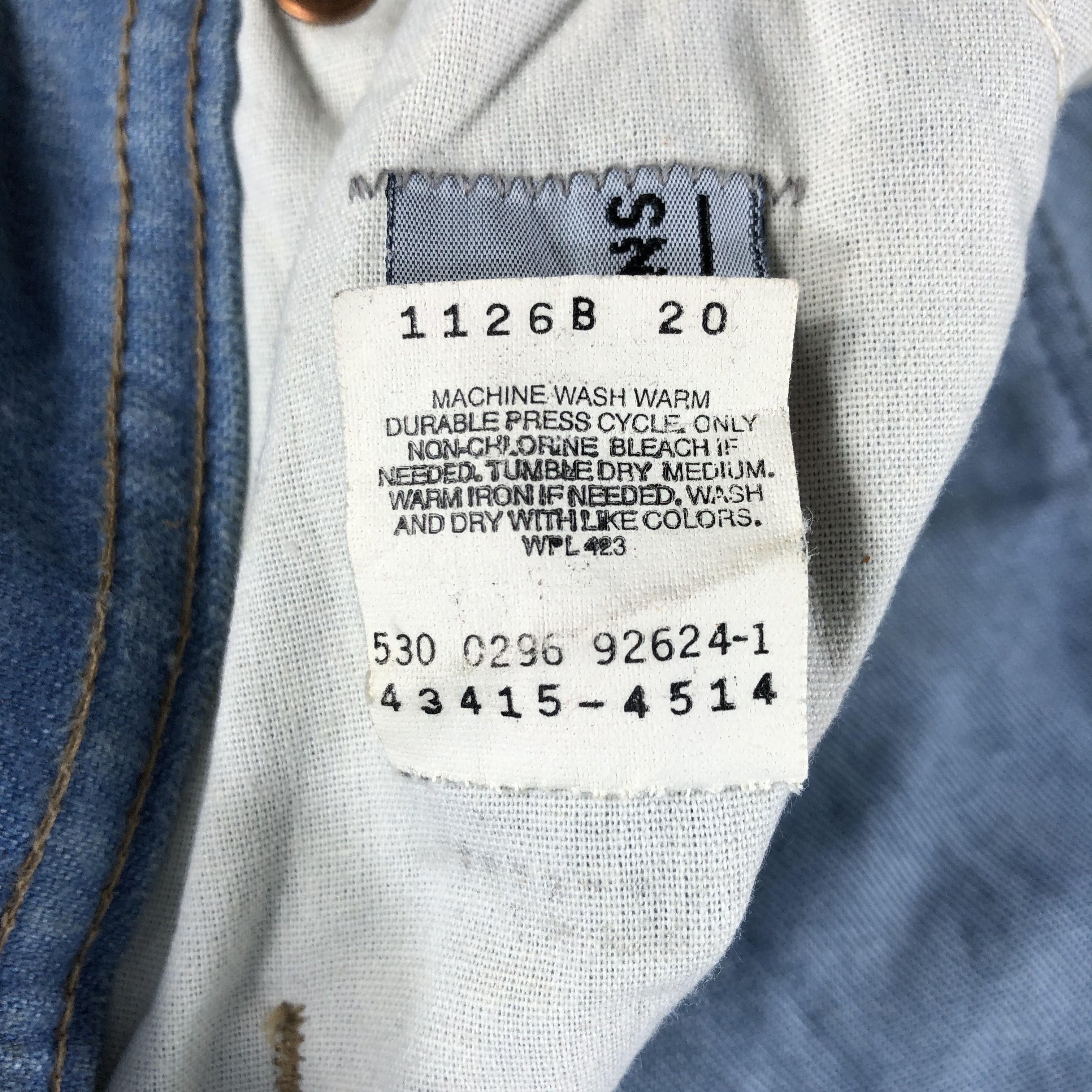 Levi's Vintage 90s Levis Jeans-J2501 Size US 32 / EU 48 - 14 Thumbnail