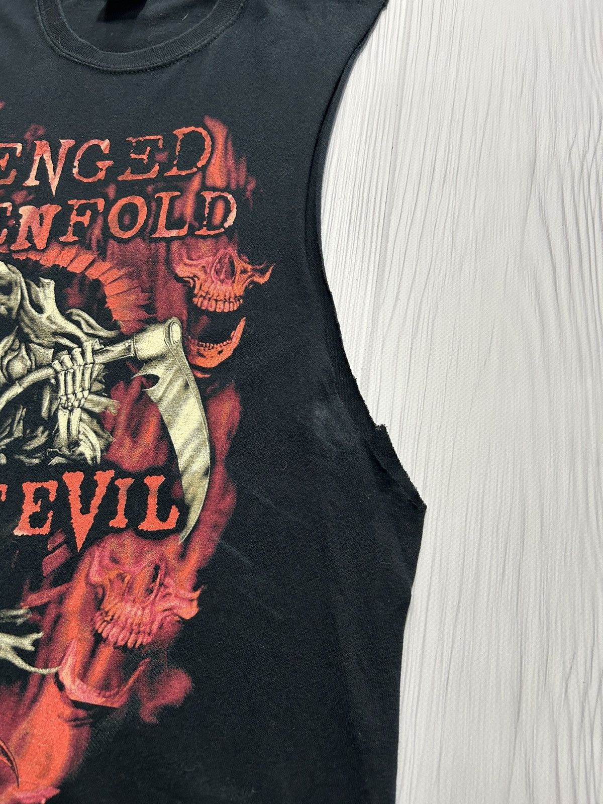 Band Tees Vintage Y2K Avenged Sevenfold Metal Band Thrash Tour Tee Size US M / EU 48-50 / 2 - 5 Thumbnail