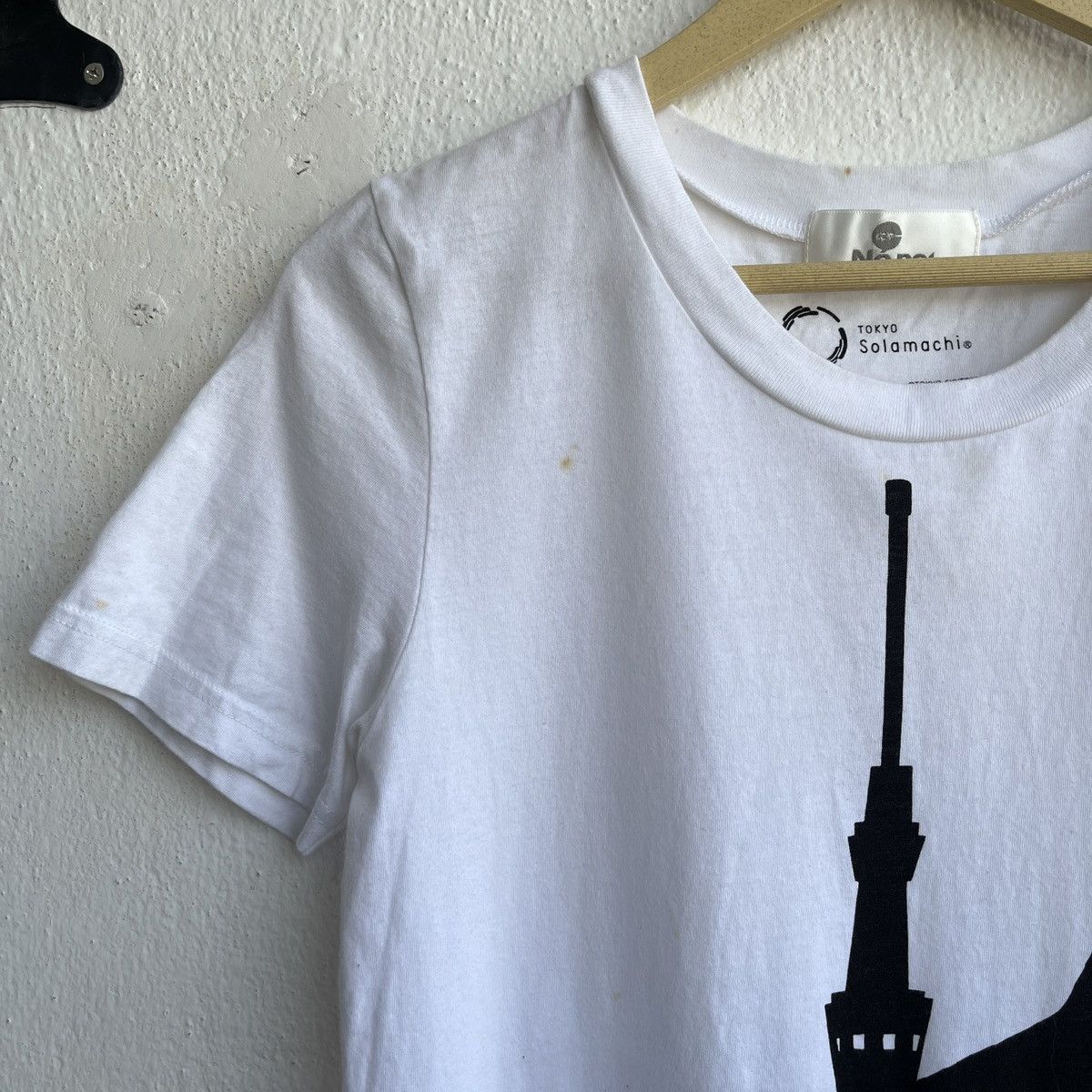 Ne-Net Ne-net Tokyo Solomachi Skytree White TShirt Size US S / EU 44-46 / 1 - 5 Thumbnail