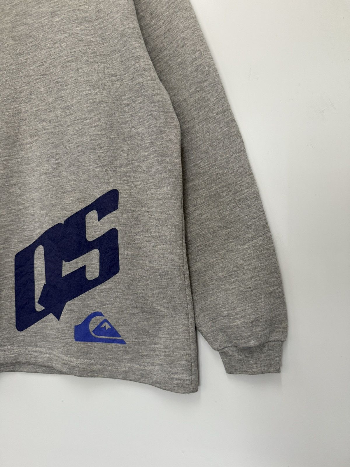 Quiksilver 🔥 VTG 90s SURF QUIKSILVER Backhit Logo High-Neck Sweatshirt Size US M / EU 48-50 / 2 - 3 Thumbnail