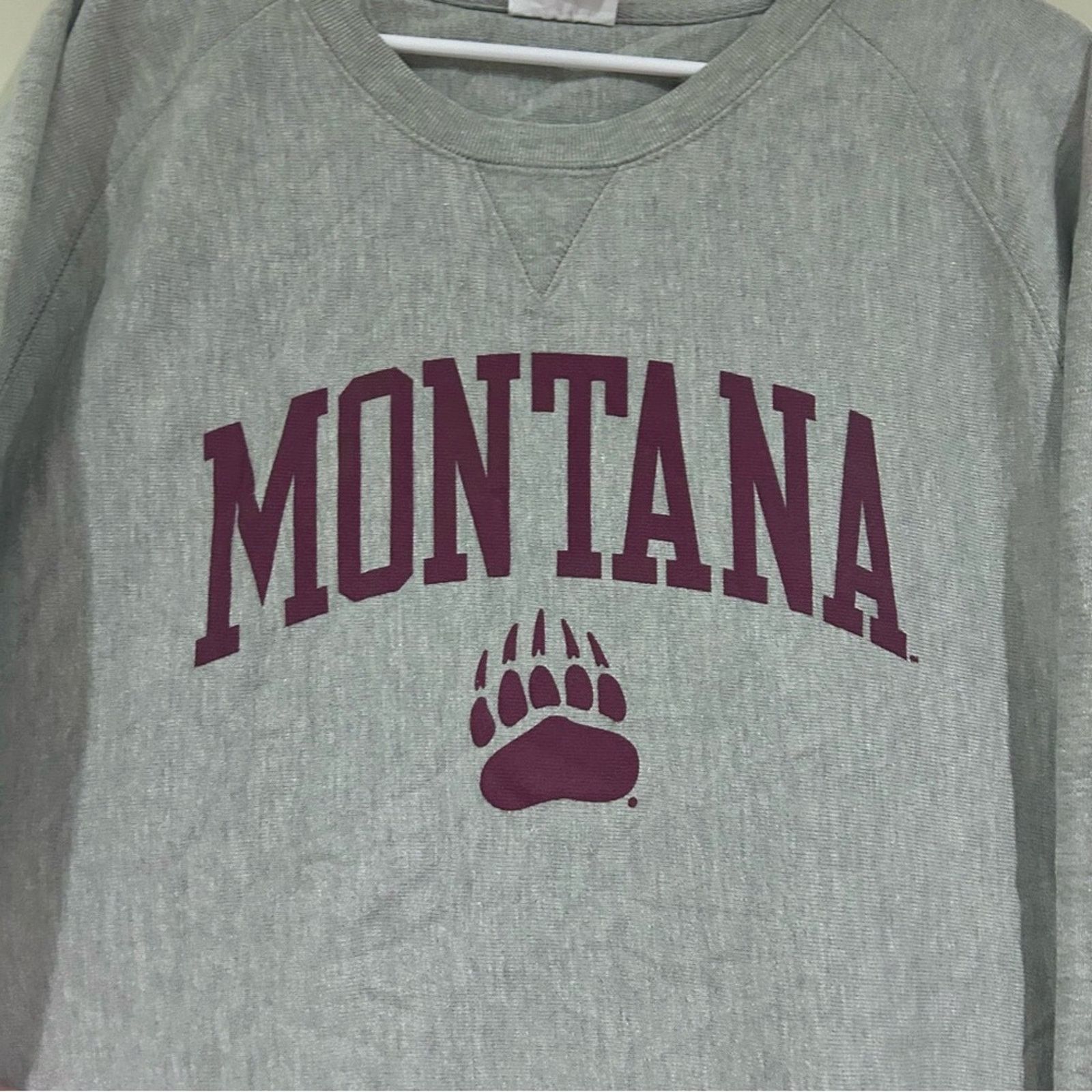 Champion Champion Montana Grizzlies Reverse Weave Sweatshirt Size US XL / EU 56 / 4 - 2 Thumbnail