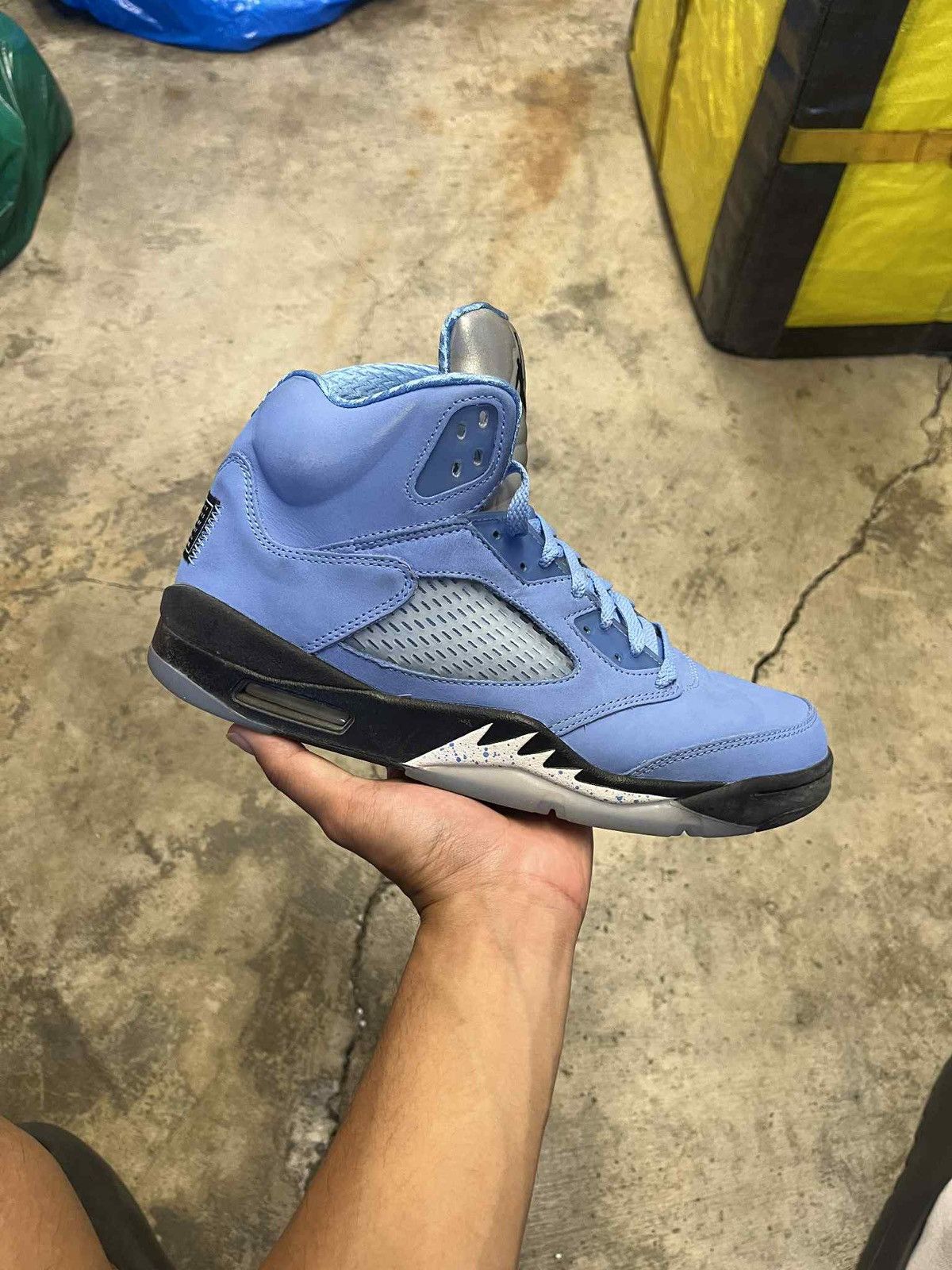 Jordan Brand Jordan 5 UNC University Blue Size US 10 / EU 43 - 3 Thumbnail