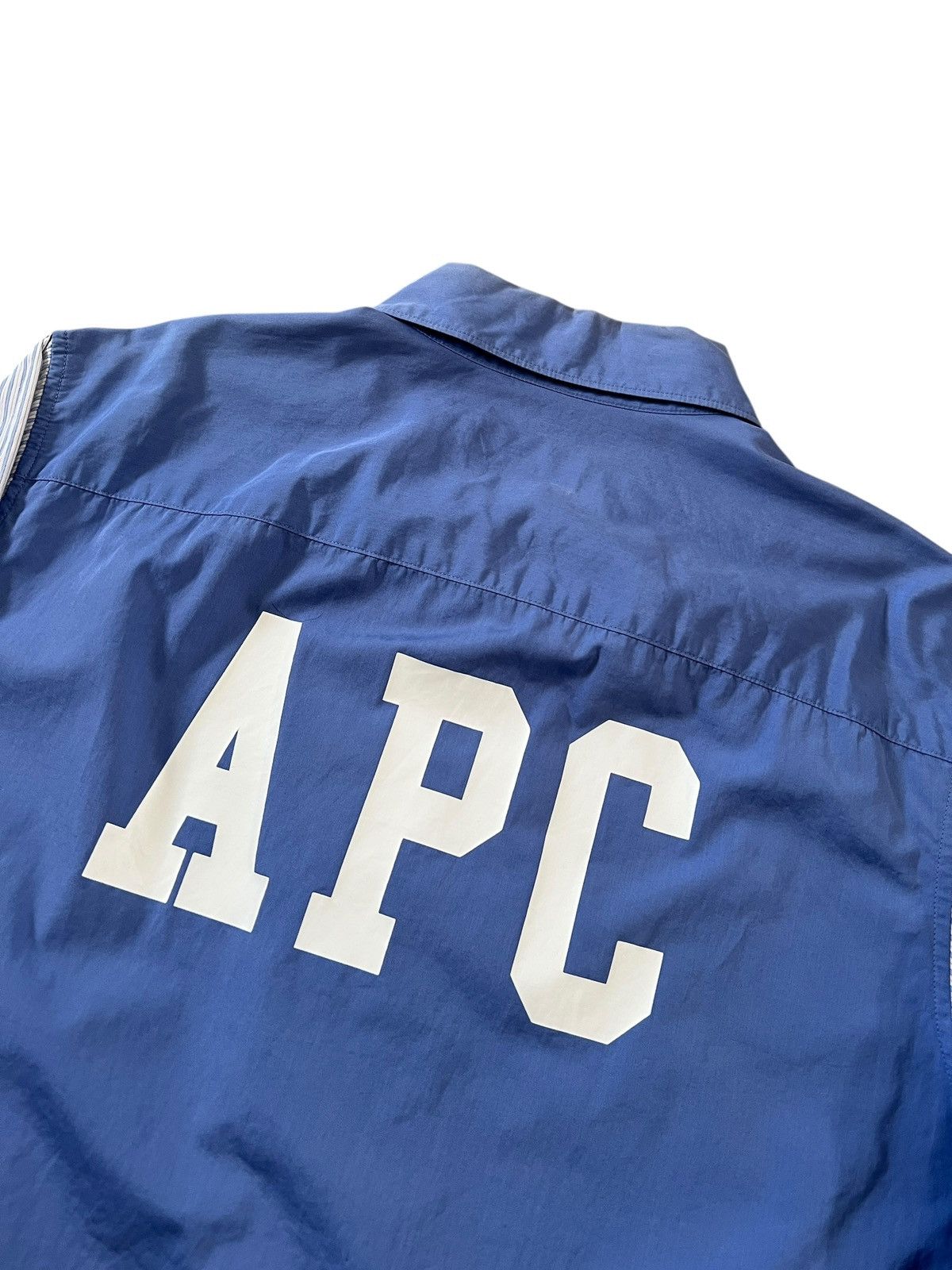 A.P.C. A.P.C Chemise Jensen Button Up Shirt Size US M / EU 48-50 / 2 - 8 Thumbnail