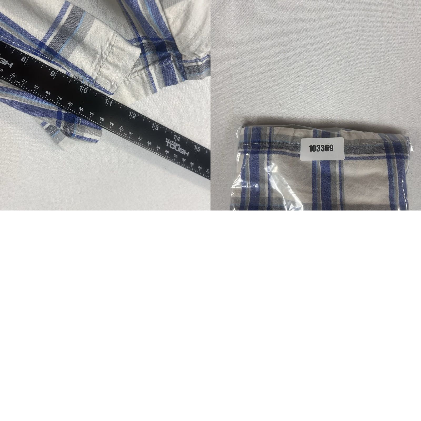 American Eagle Outfitters American Eagle Outfitters Longboard Shorts Mens 33 White Plaid Flat Front Classic Chino Casual 33 in Inseam 11 in (AEO) Size US 33 - 8 Thumbnail