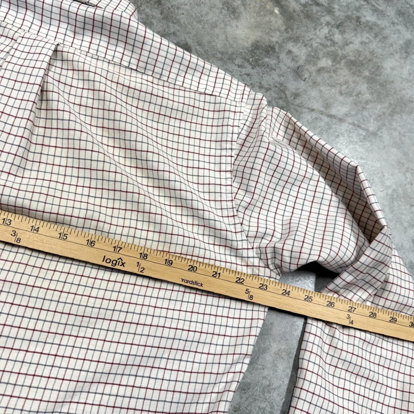 Vintage VINTAGE L.L. Bean Shirt Mens Medium White Check Button Down Long Sleeve Casual Size US M / EU 48-50 / 2 - 6 Thumbnail