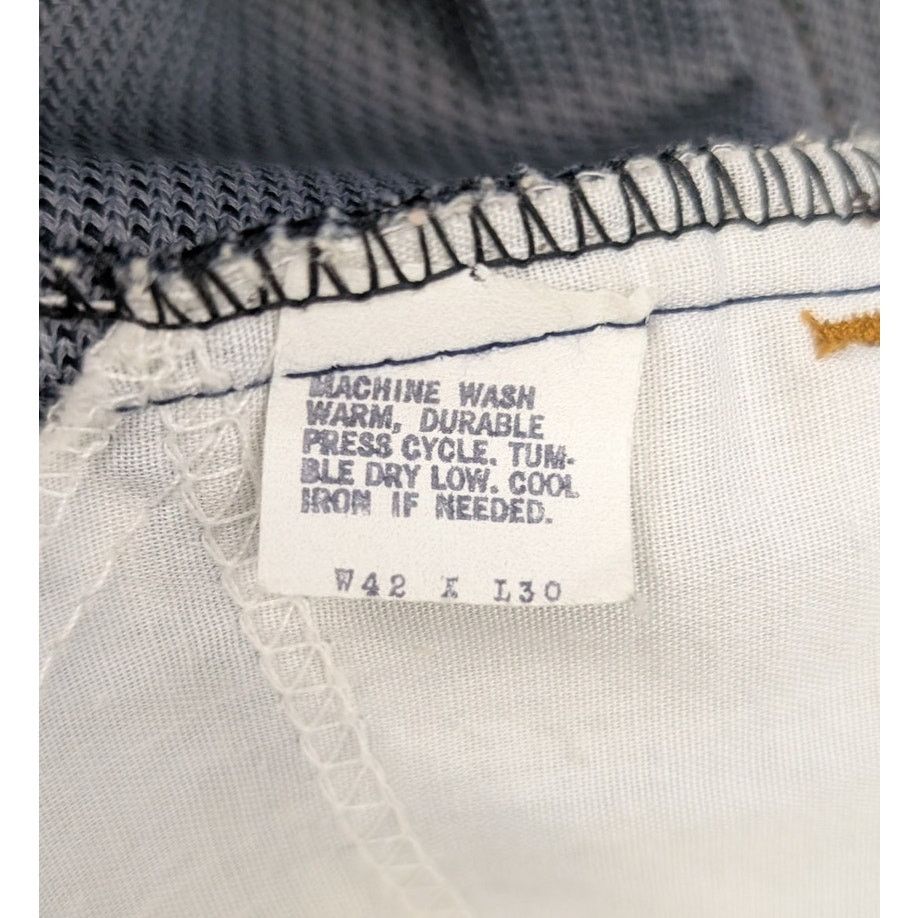 Levi's × Vintage Vintage 70s Levis 520 Orange Tab Talon Zipper pleated pants Size US 40 / EU 56 - 7 Thumbnail