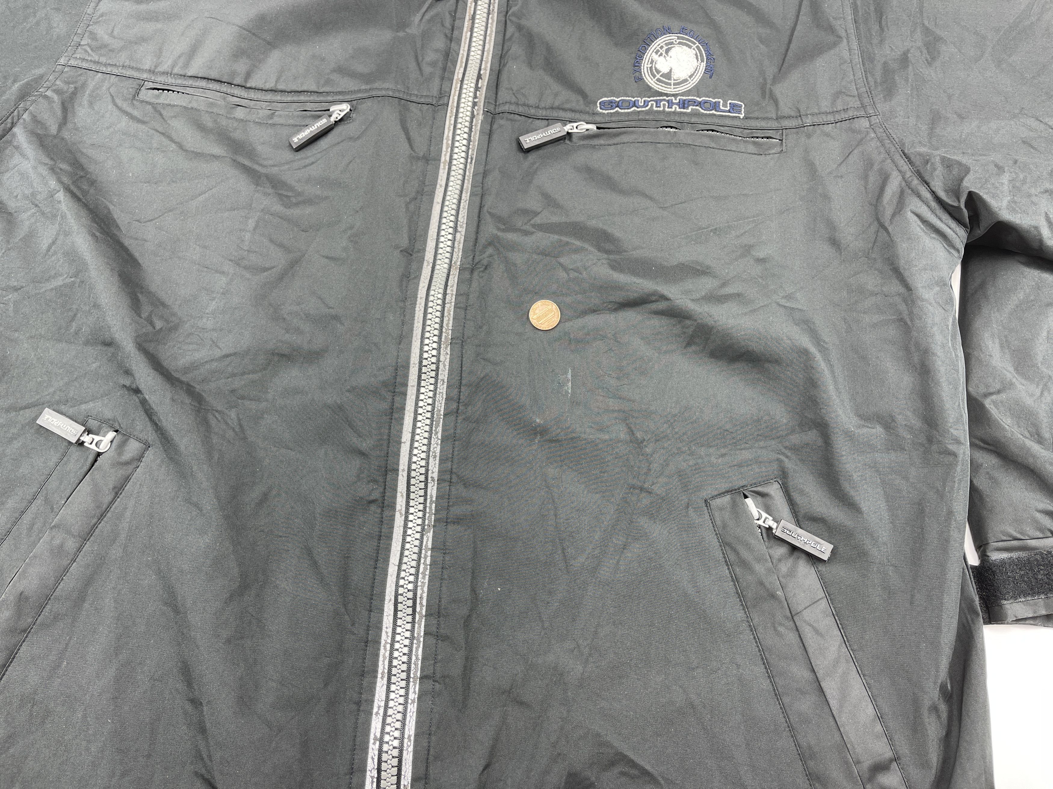 Southpole SOUTHPOLE jacket, black, vintage South Pole, 90s hip hop XL Size US XL / EU 56 / 4 - 12 Thumbnail