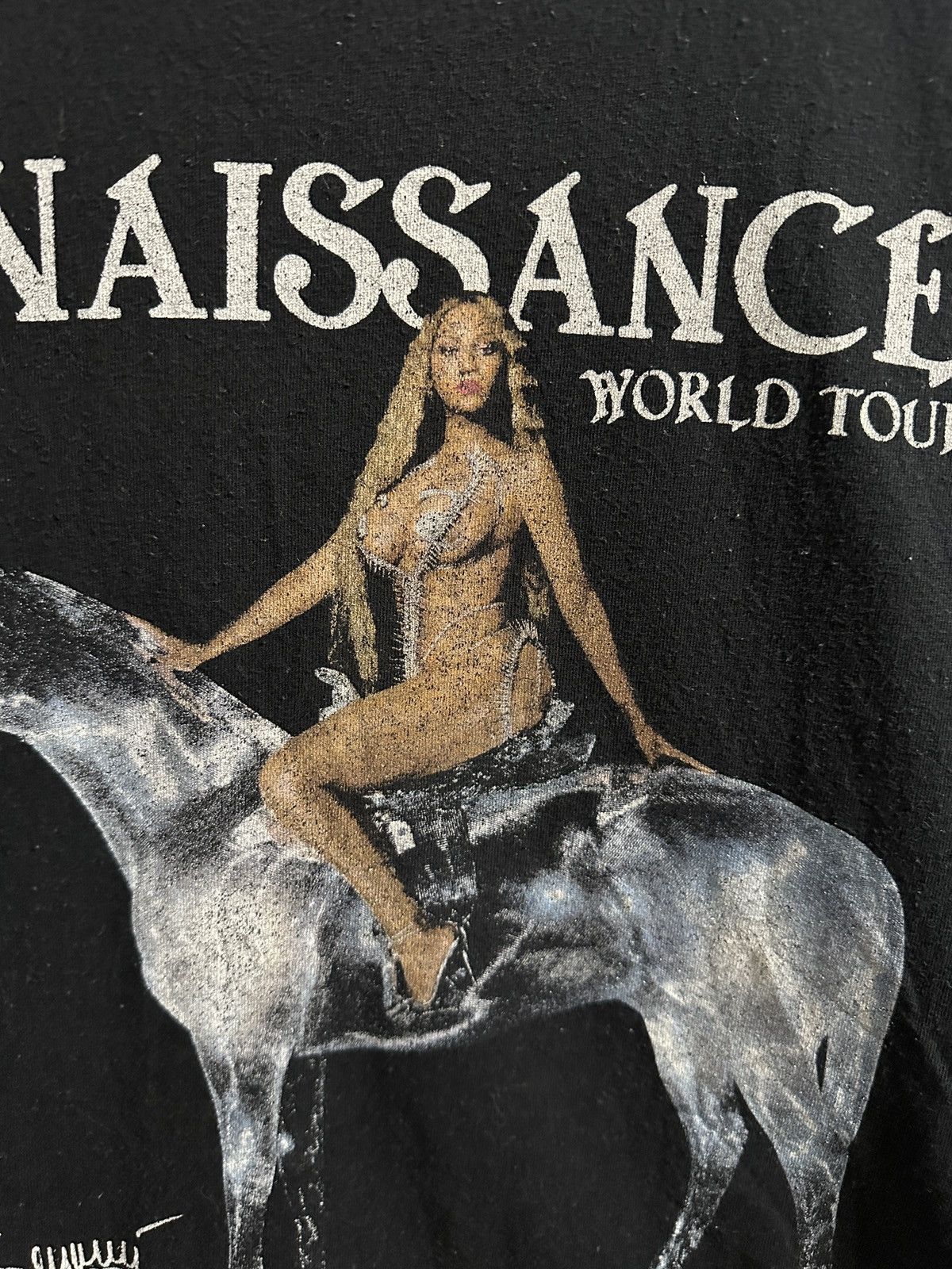 Band Tees Rare T-Shirt Beyonce Renaissance World Tour Size US XL / EU 56 / 4 - 2 Thumbnail