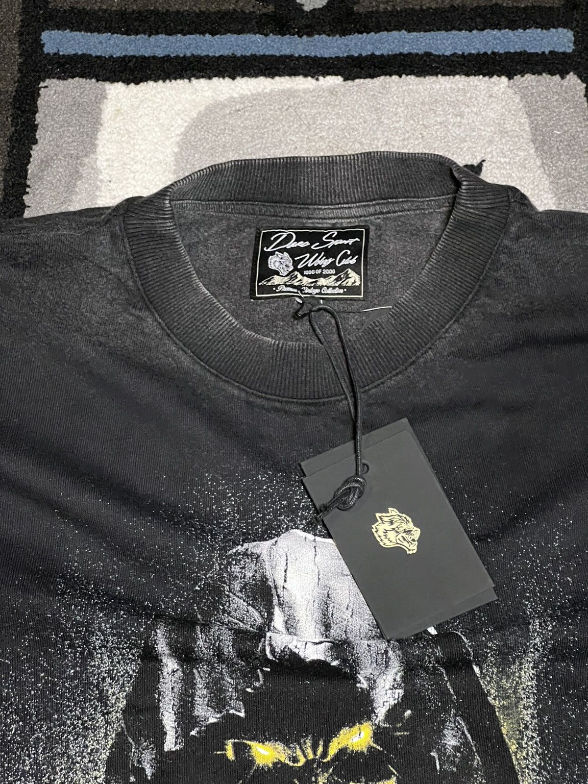Darc Sport Darc Sport Wolves Club Momento Mori Large Black shirt NWT Size US L / EU 52-54 / 3 - 4 Thumbnail