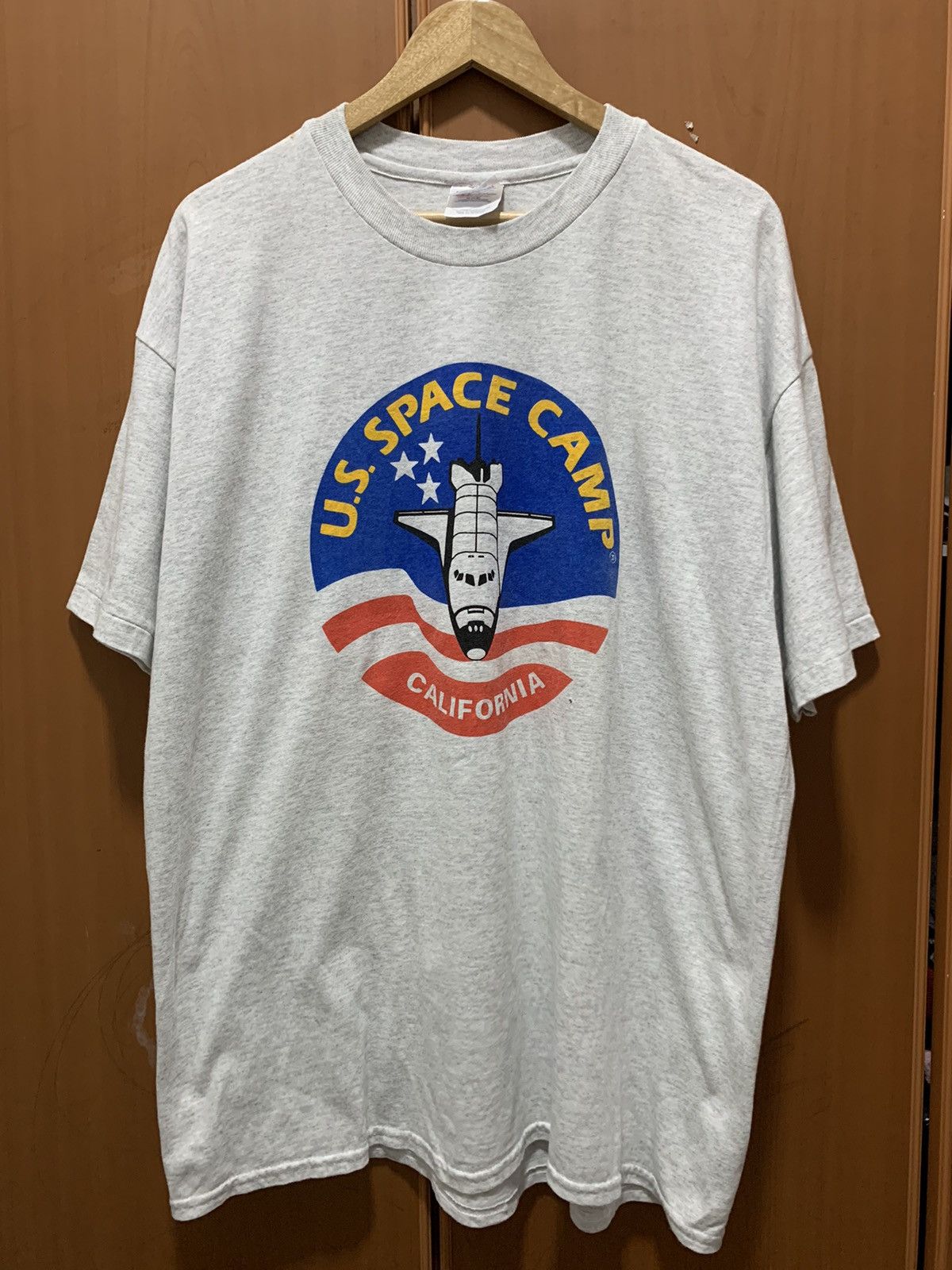 Hanes Vintage Souvenir Shirt U.S Space Camp California Size US XL / EU 56 / 4 - 1 Thumbnail
