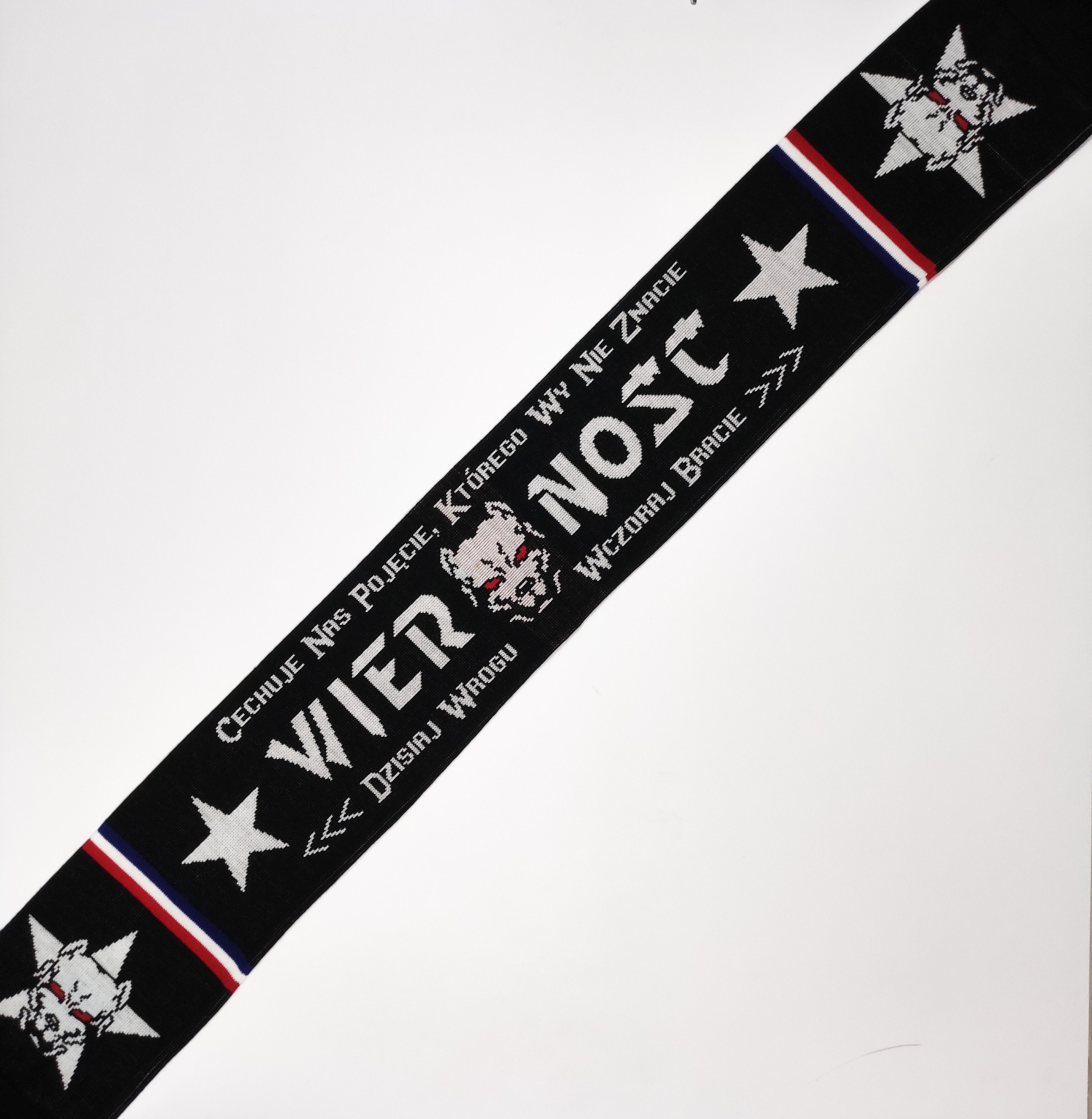 Other Wisła Kraków "Wierność" Scarf Fan Schal WRWE Ruch Widzew Size ONE SIZE - 5 Thumbnail